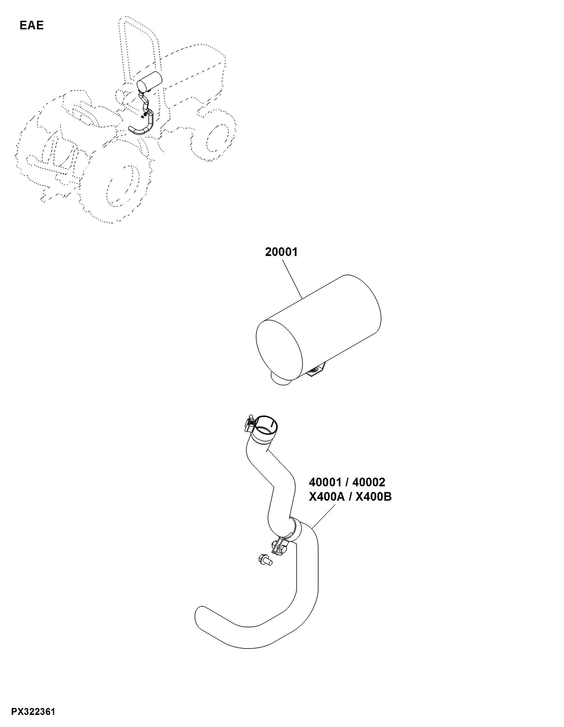 EAE Exhaust System, Engine Air