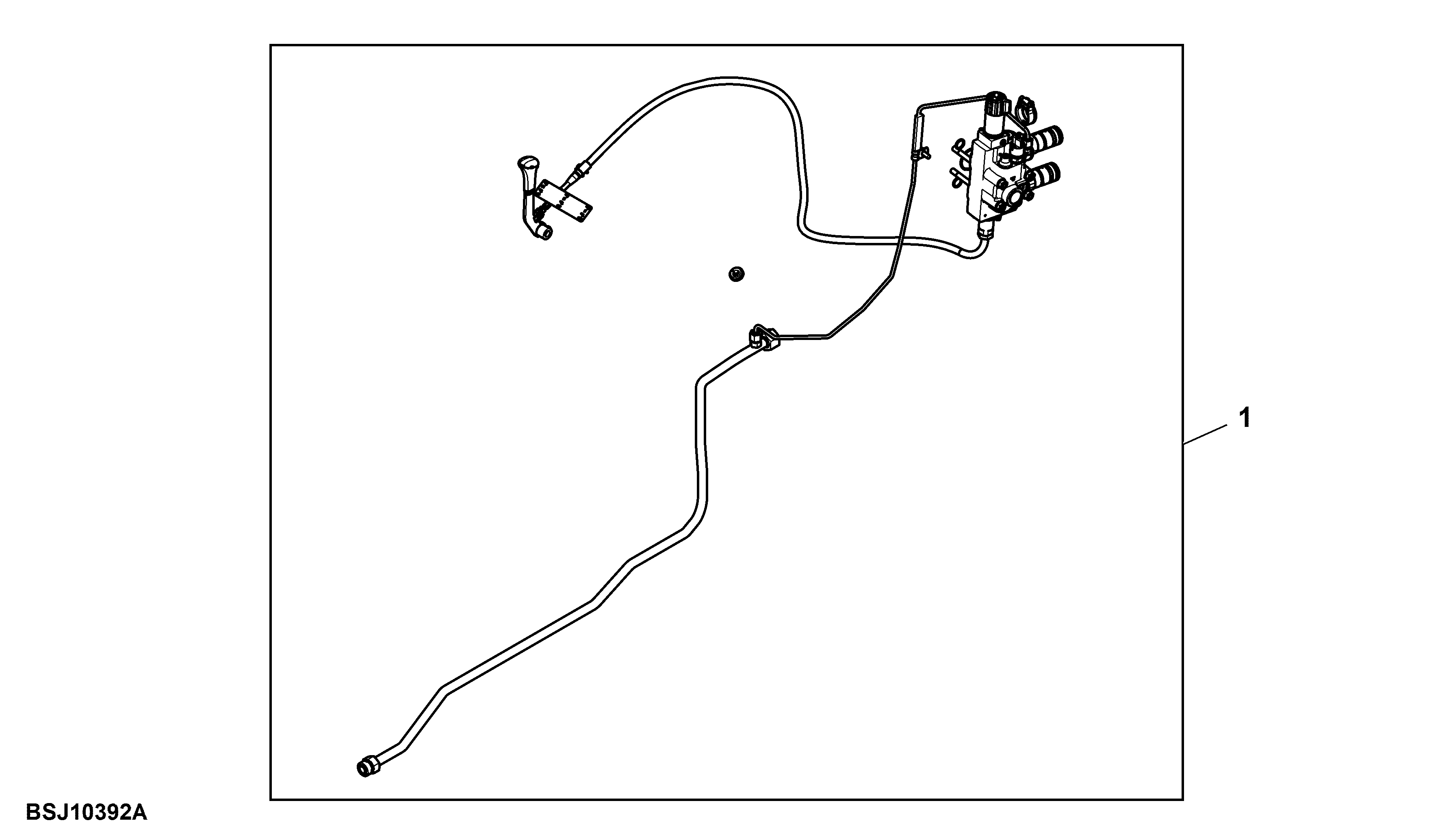 Attachment, Triple Rear Deluxe SCV, W/ Lever Controls