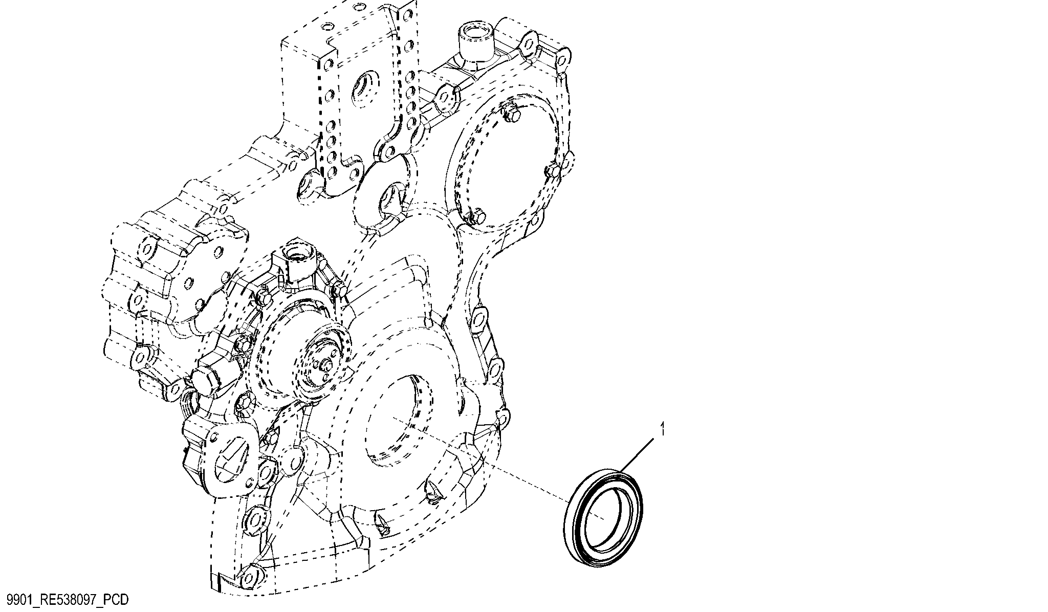 9901 Front Oil Seal