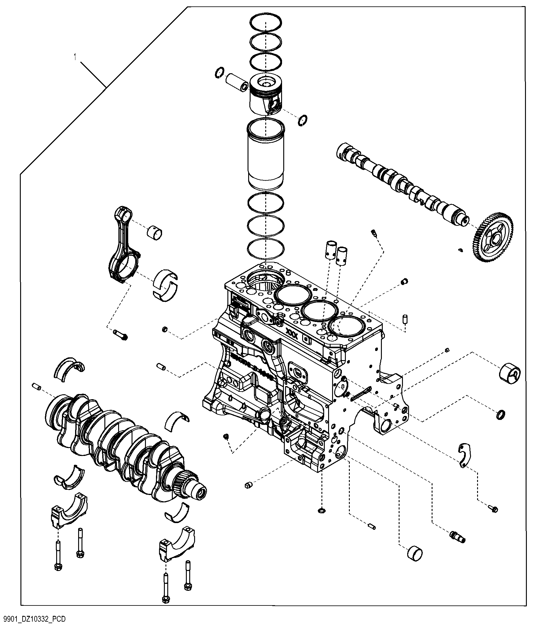 9901 Short Block Assembly Kit
