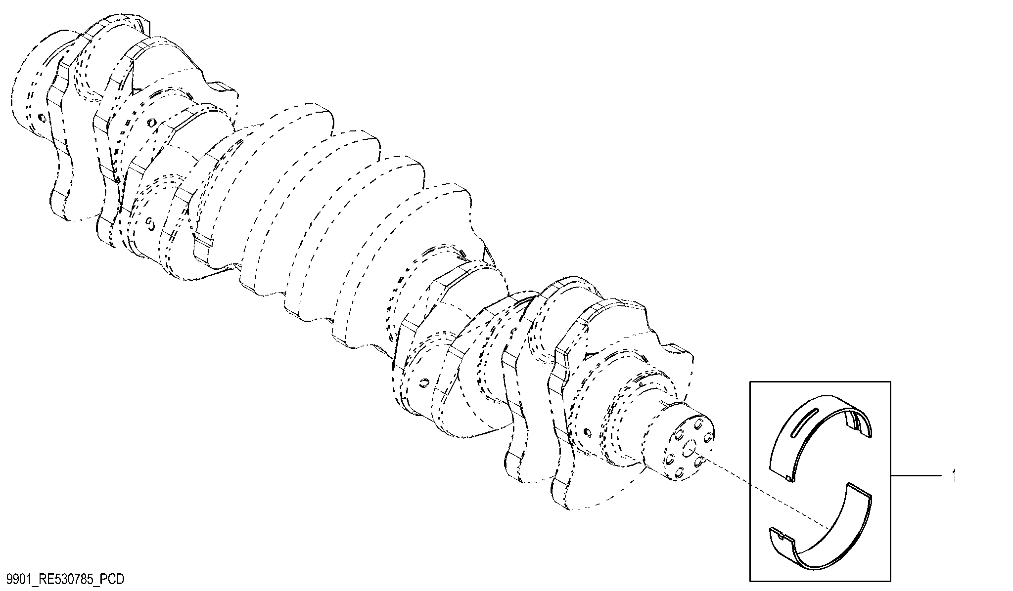 9901 Crankshaft Bearing Kit