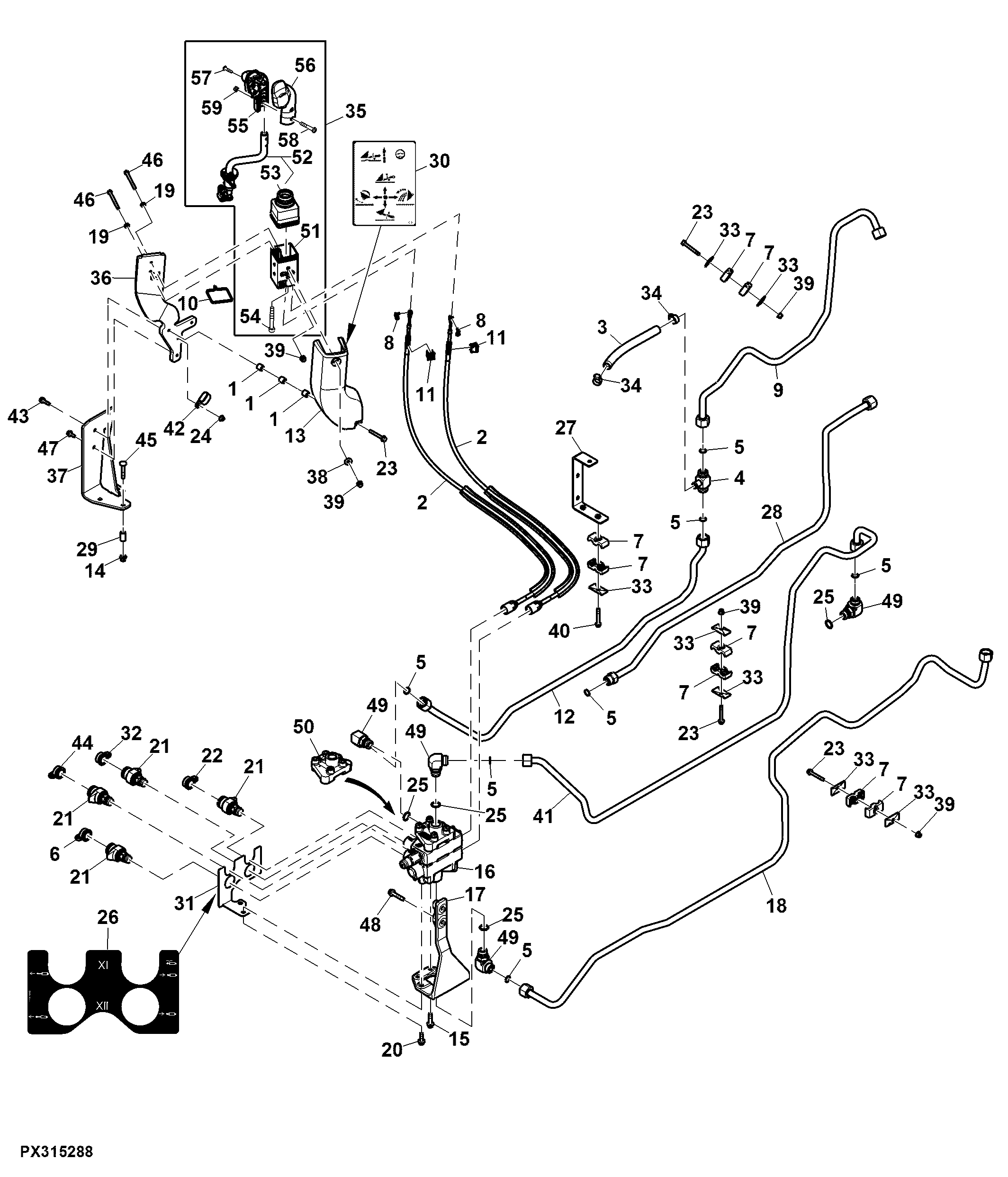 Dual Mid SCV W/ Joystick Control and Second Rear SCV, OOS (1/3)