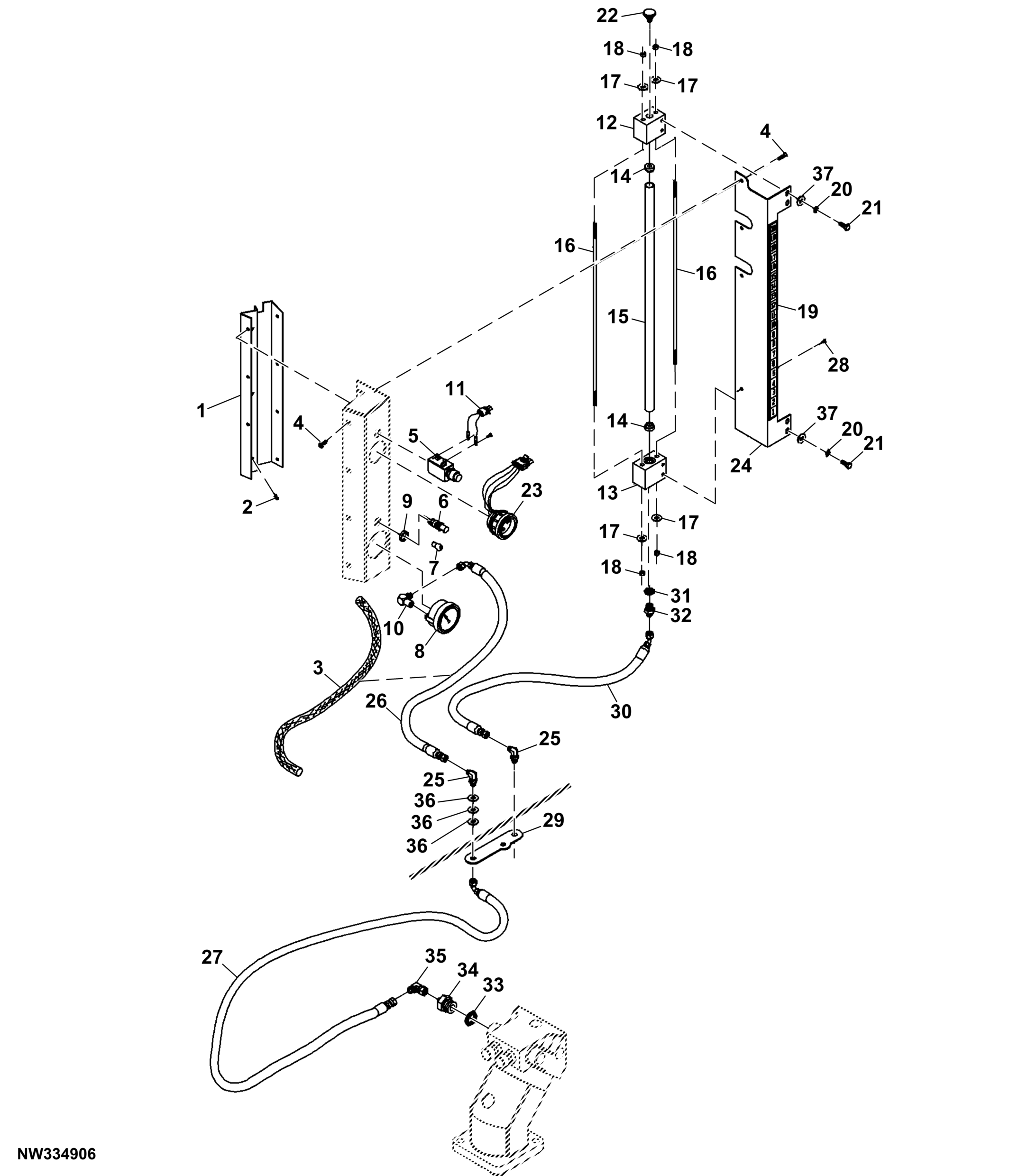 Indicator, Base Cutter Pressure / Height, Engine Temperature