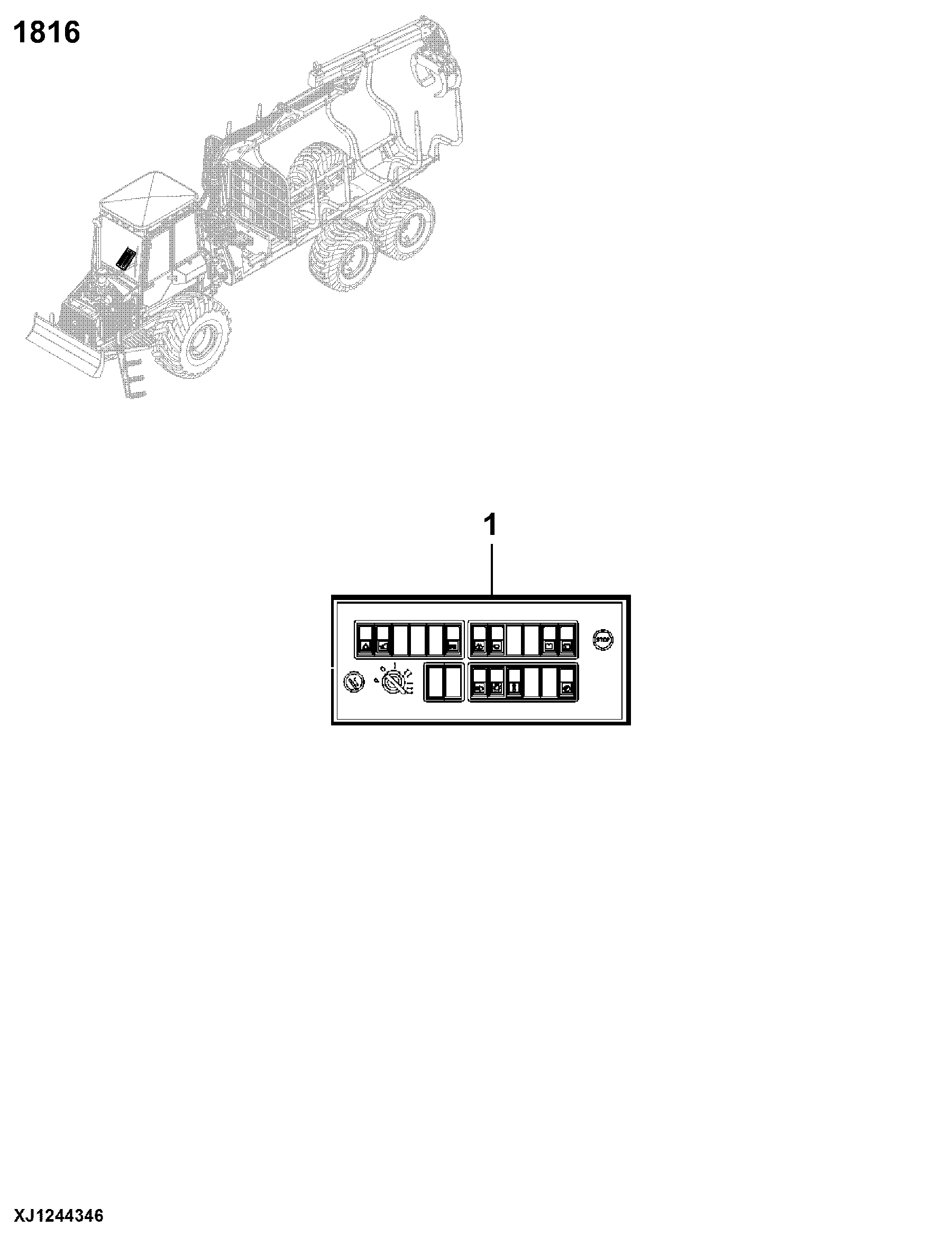 1816 Instrument and Control Mounting Structure 1010D T3