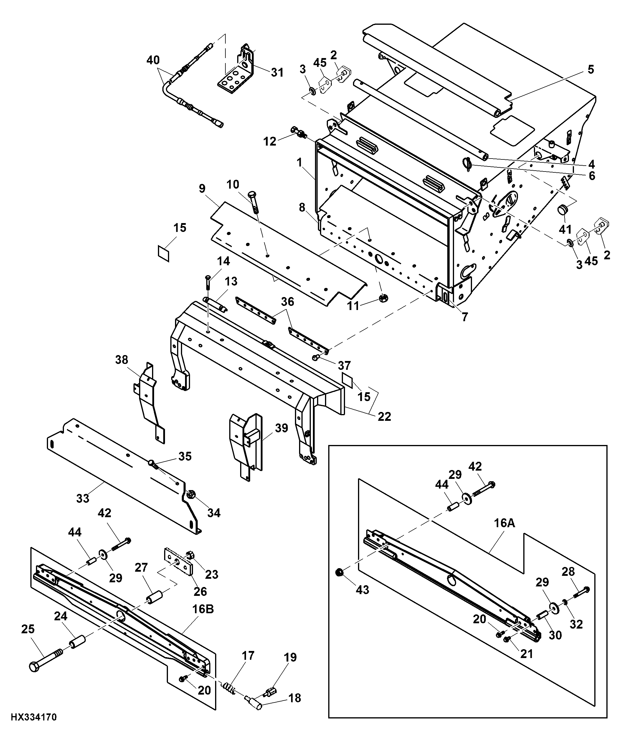 FEEDER HOUSE SHELL, WEAR PLATES AND SEALS - CONTOUR MASTER