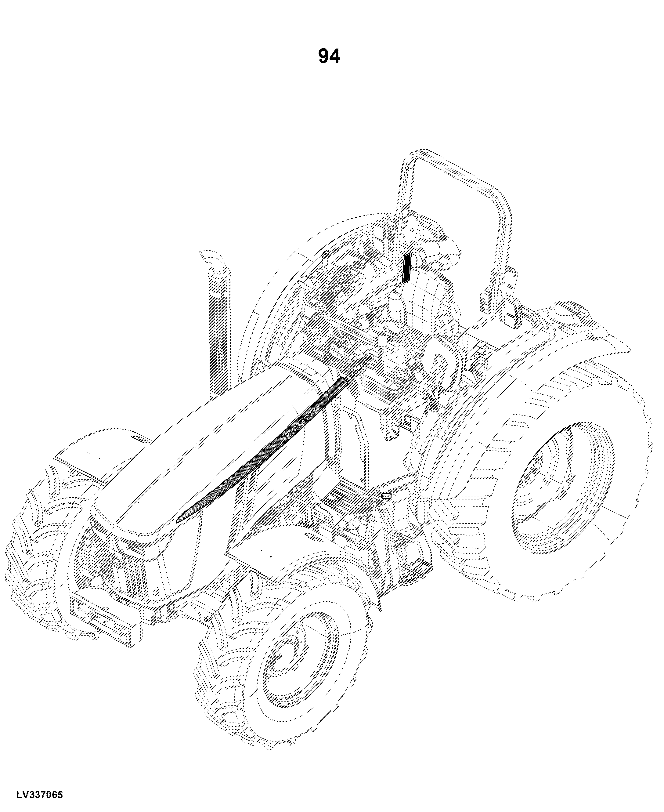 5100ML Tractor (1LV5100MLHJ700001- )(North America Edition)