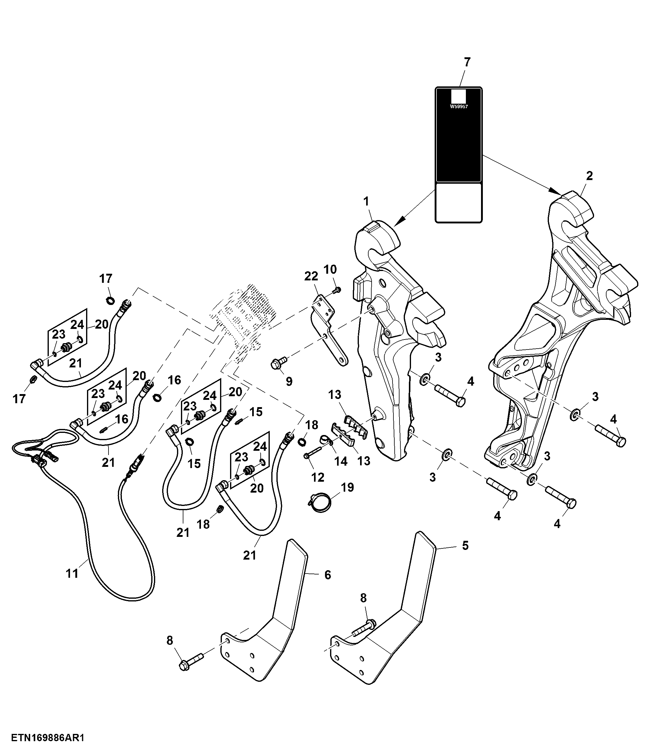 Loader Ready Kit W/ Front Hitch (200512 - )