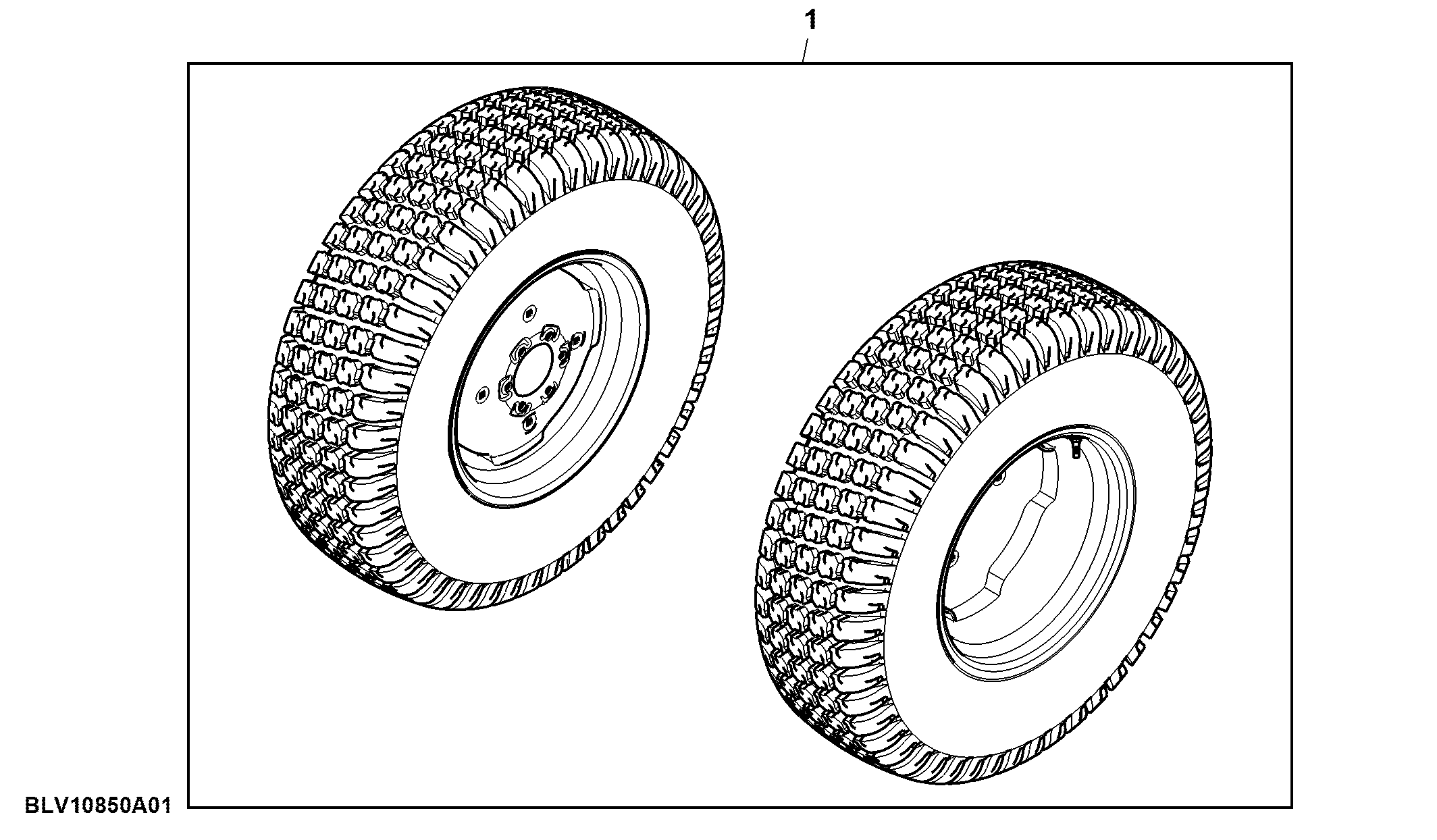 Attachment, Rear Wheels, W14 X D41