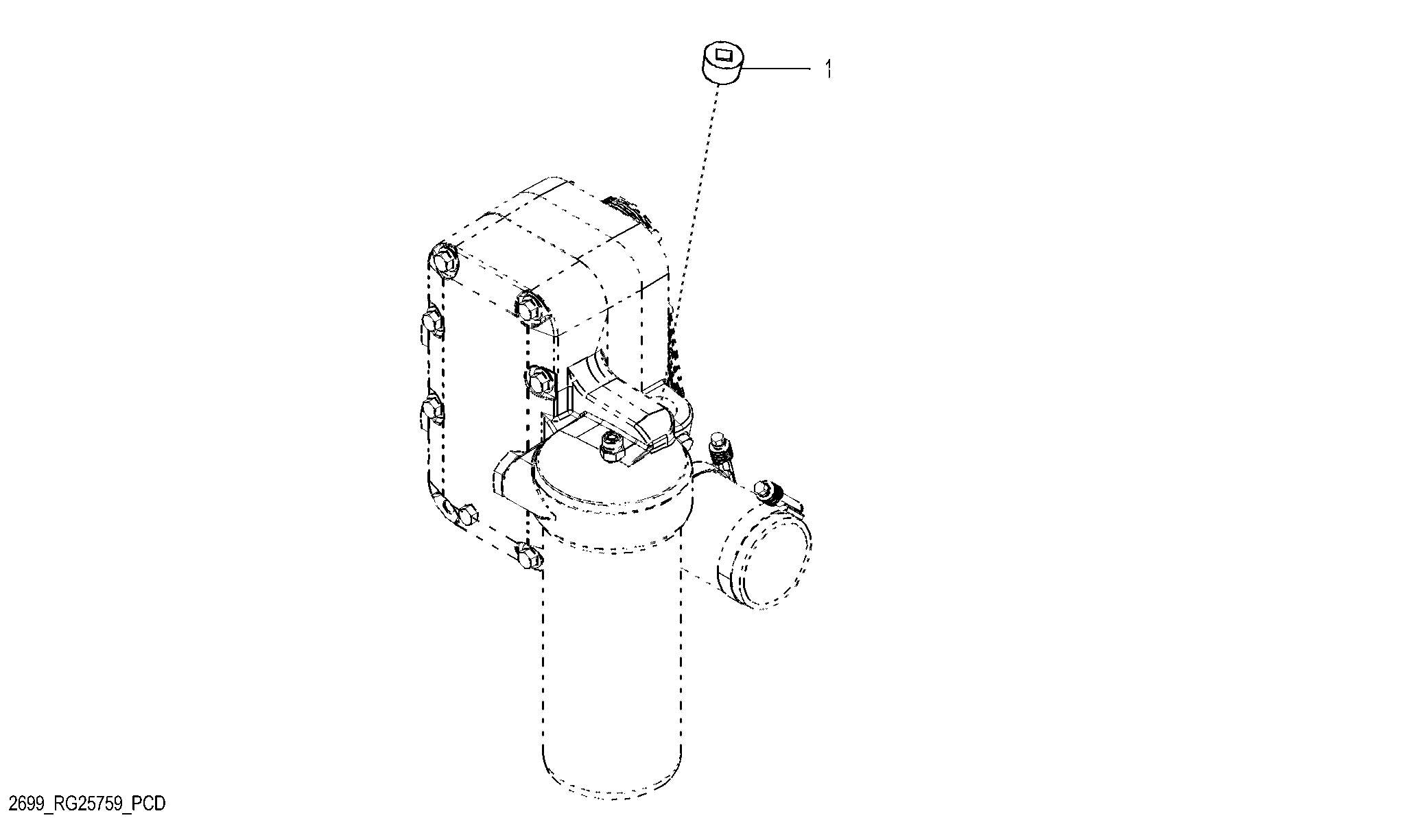2699 Engine Coolant Heater Plug