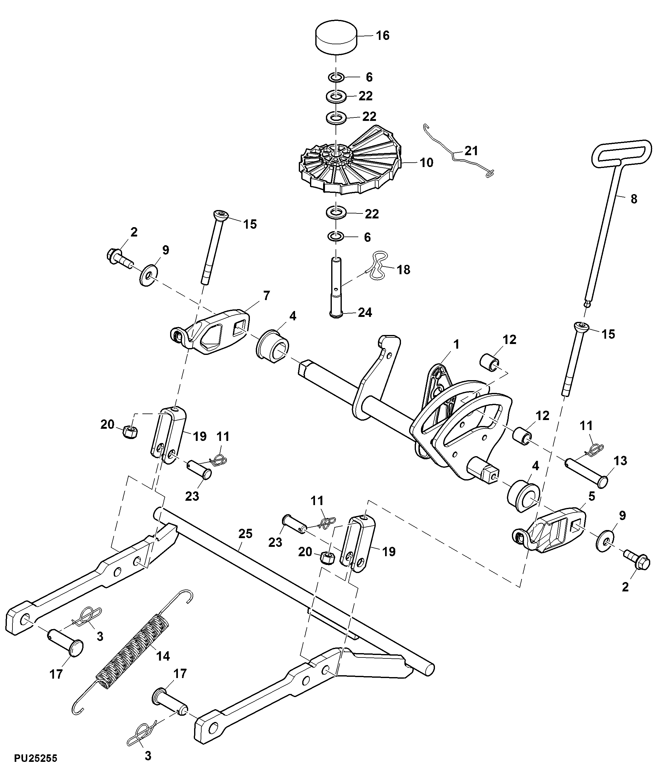 Mower Depth Control, 60 inch Edge™ High-Capacity