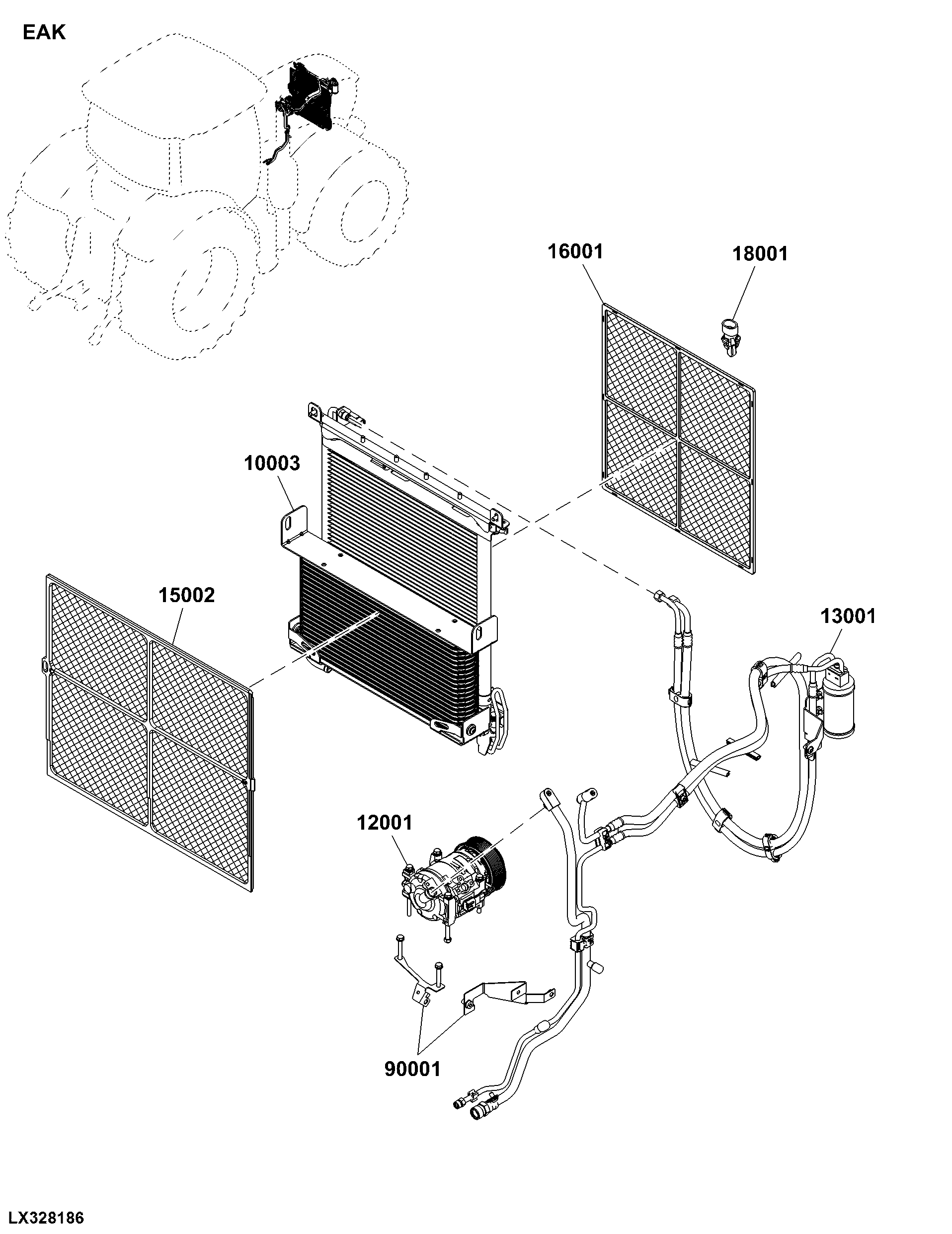 EAK Air Conditioning System, Engine Auxiliaries Related