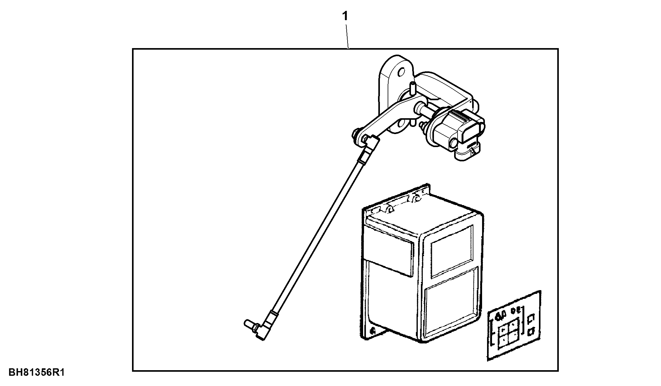 Attachment, Digital Concave Indicator W/O Sidehill