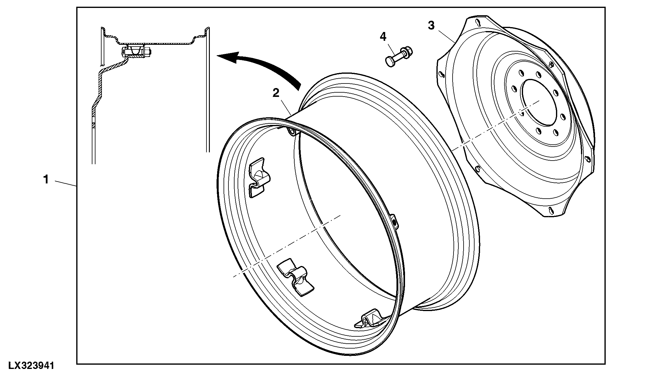 Rear Wheels, W12X28