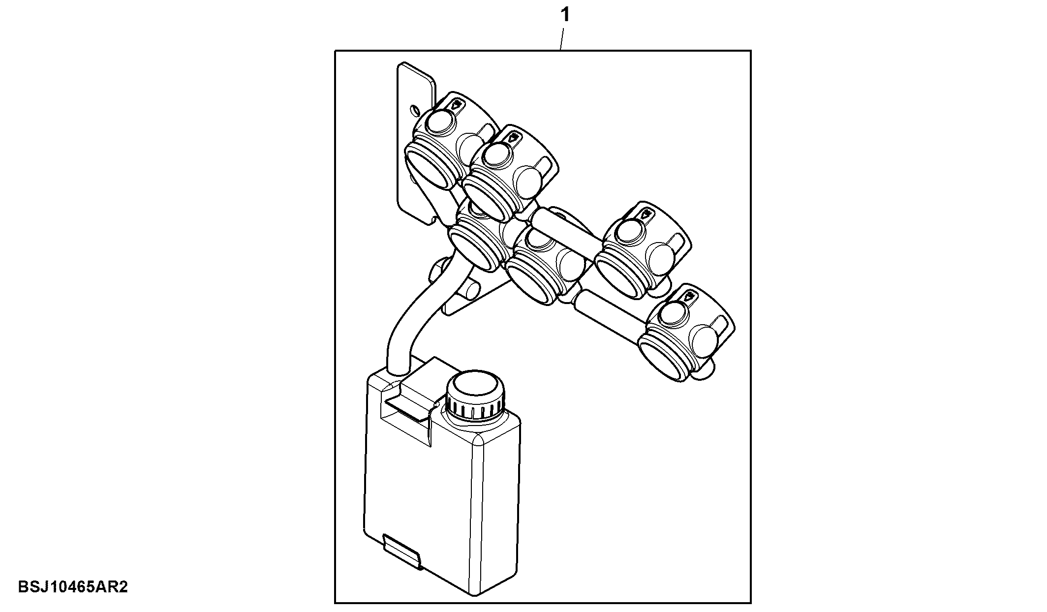 Attachment, Reservior W/O Front Hitch