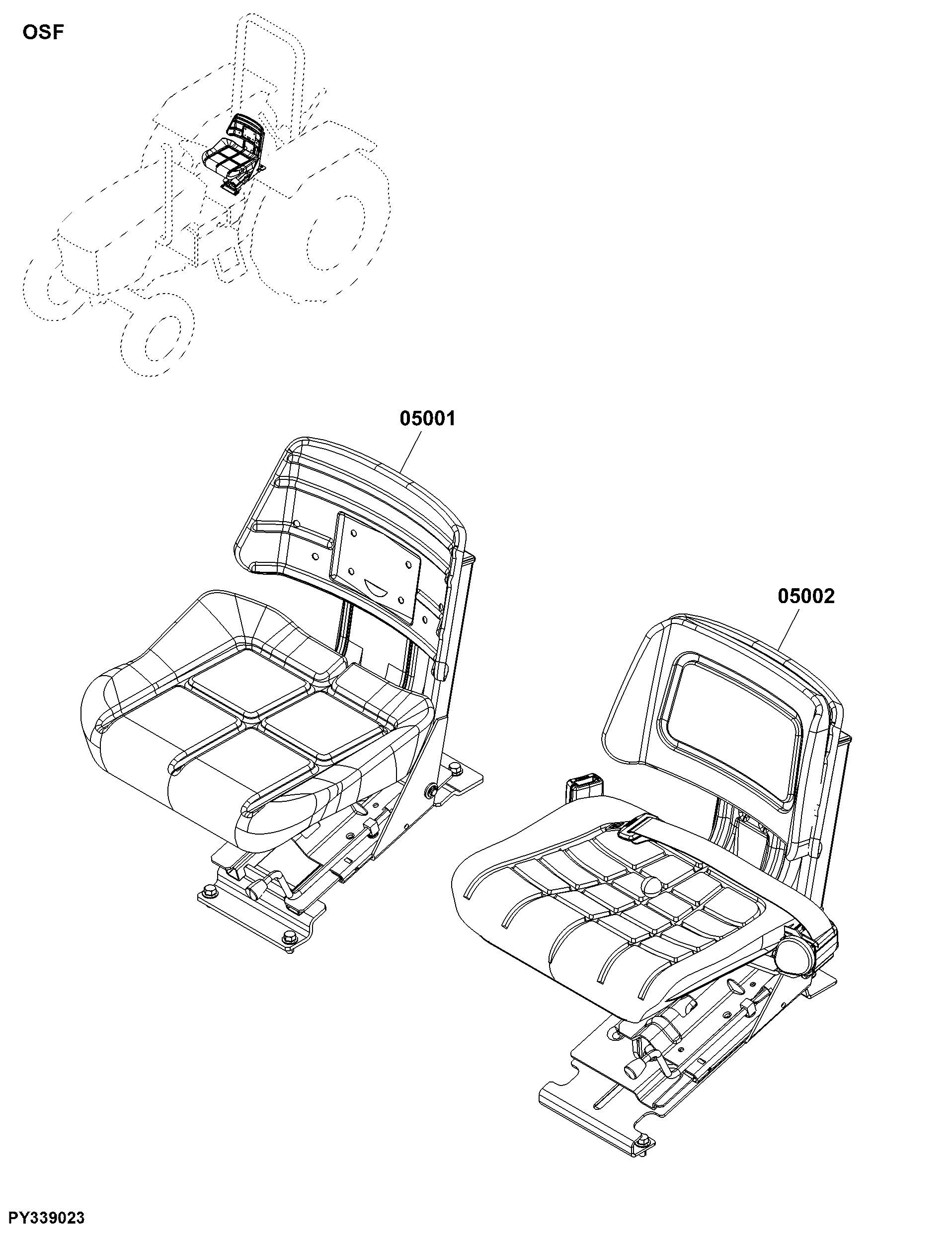 OSF Seating Accommodations