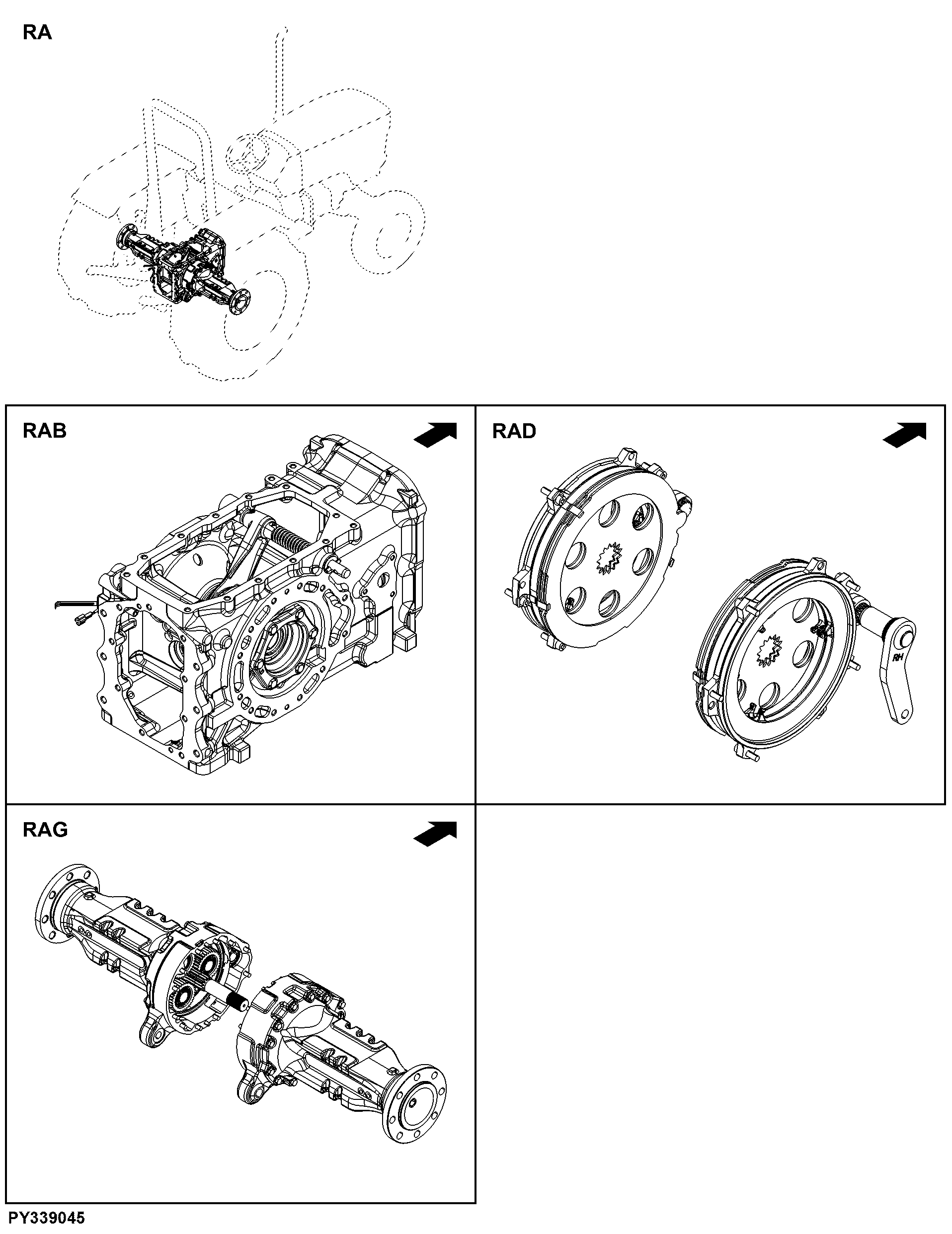RA Rear Axle