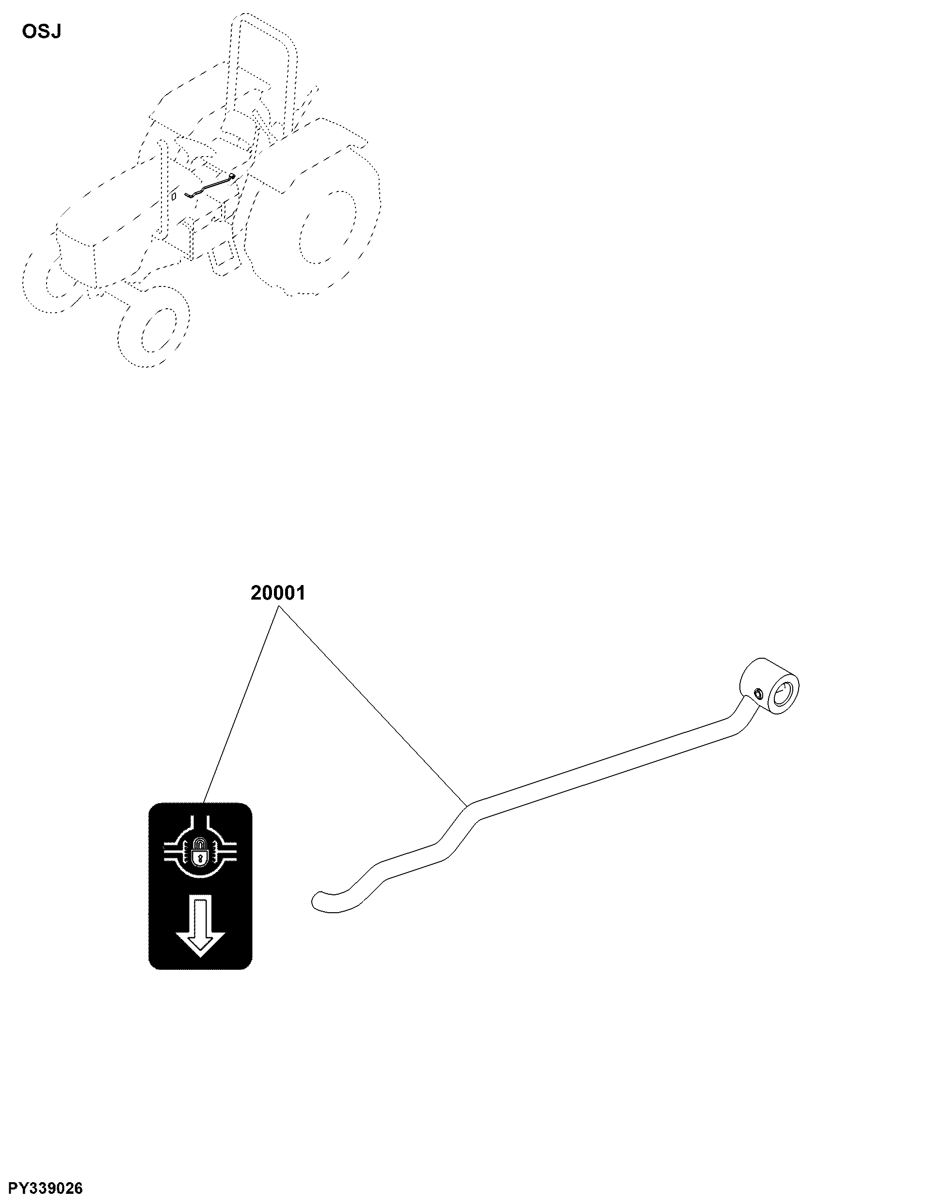 OSJ Rear Differential Lock Controls