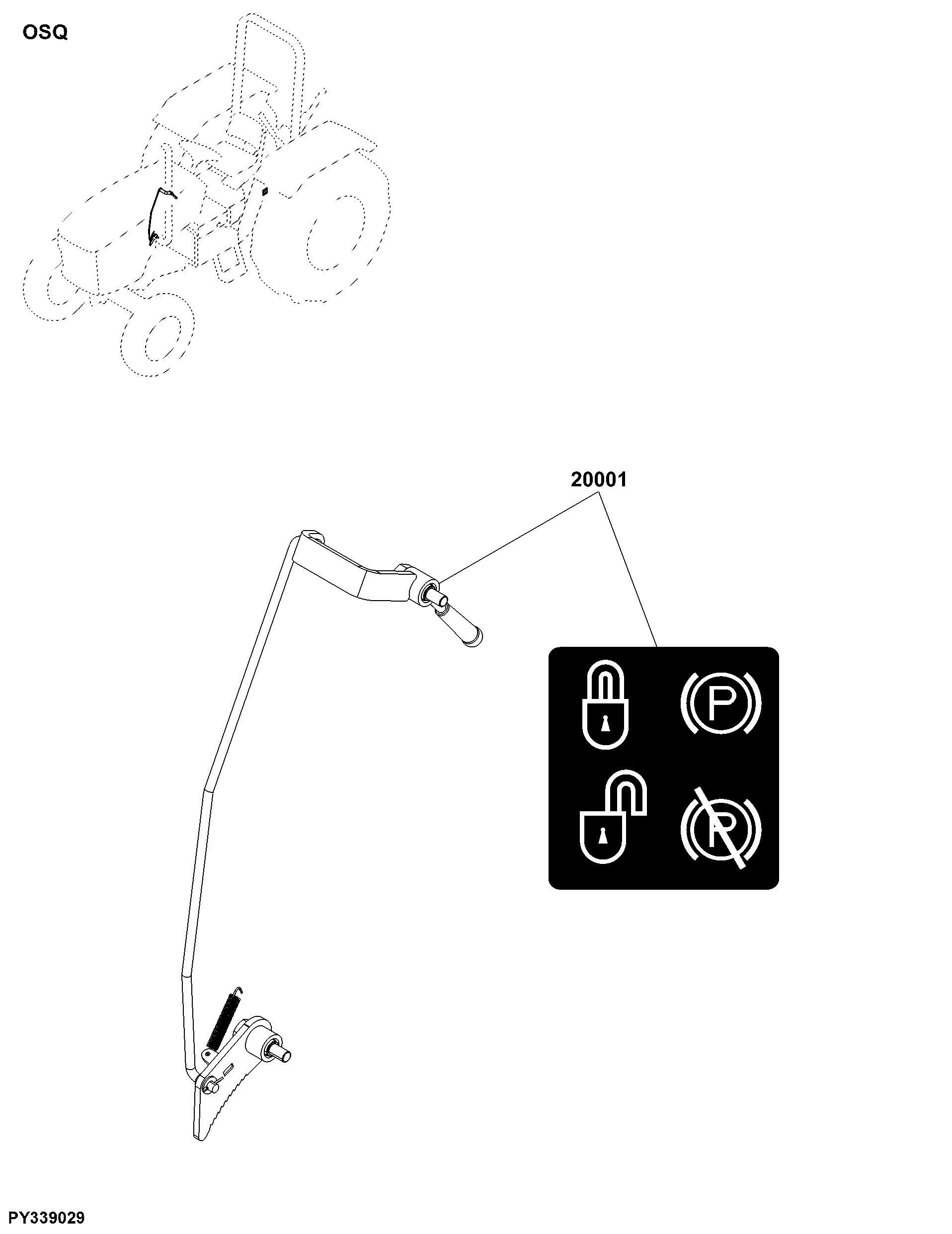 OSQ Secondary Brake Controls