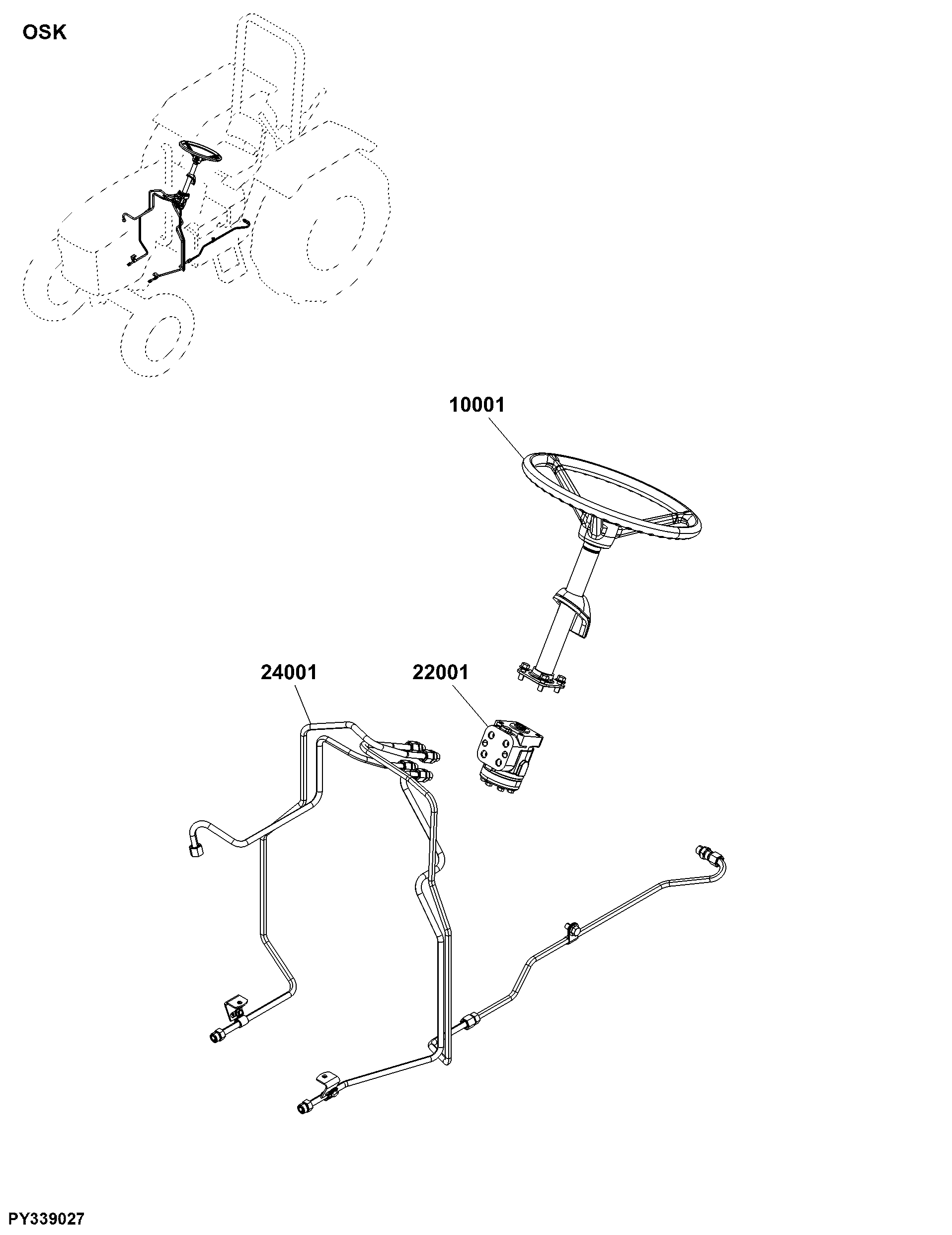 OSK Steering Controls