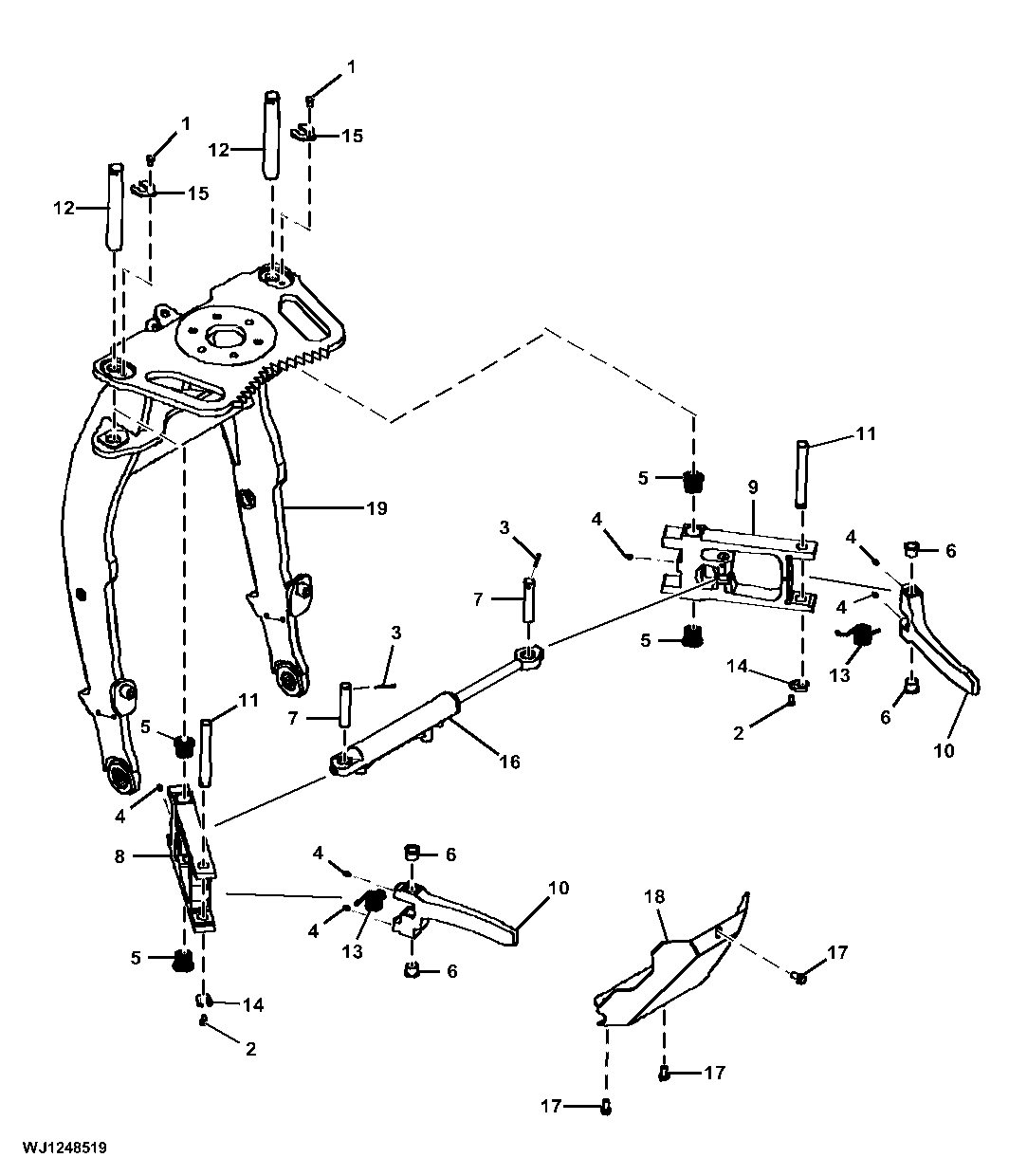 Multi Tree Handling (MTH) with Tilt, Option