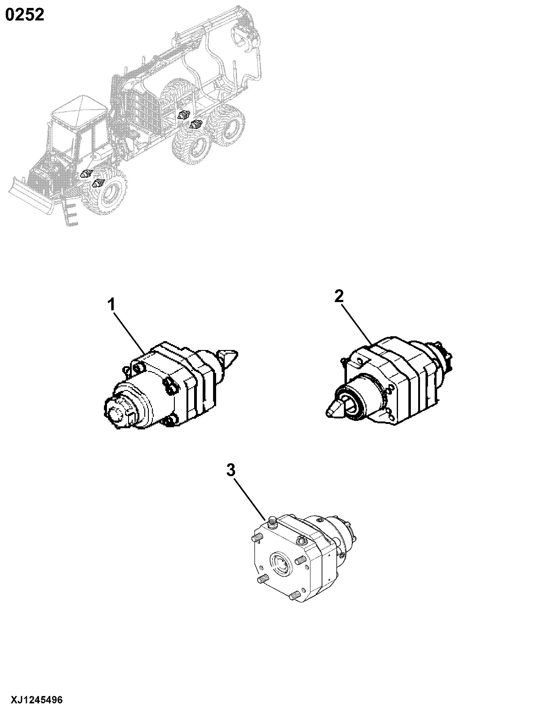 0252 Steering Clutches, Brakes and Controls 1010D T3