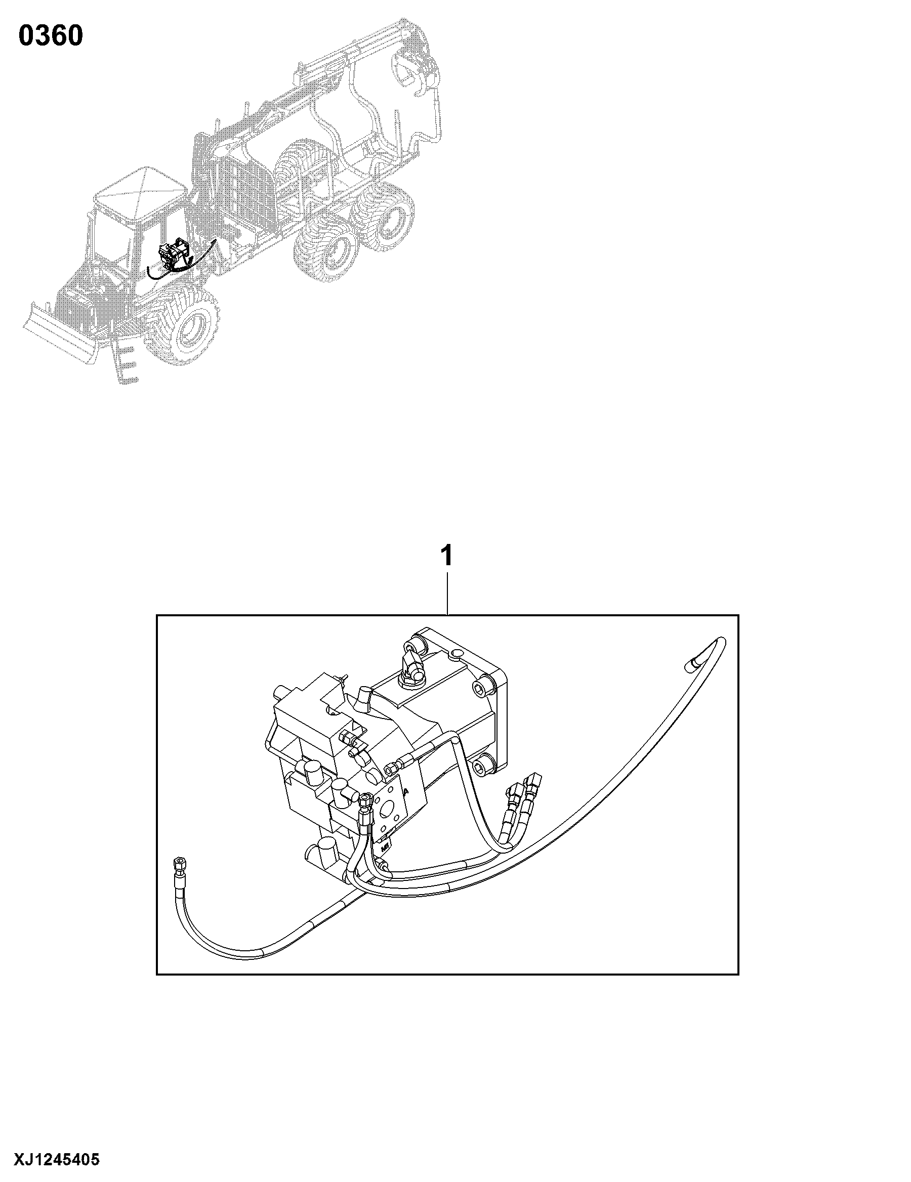 0360 Transmission Hydraulics 1010DT3