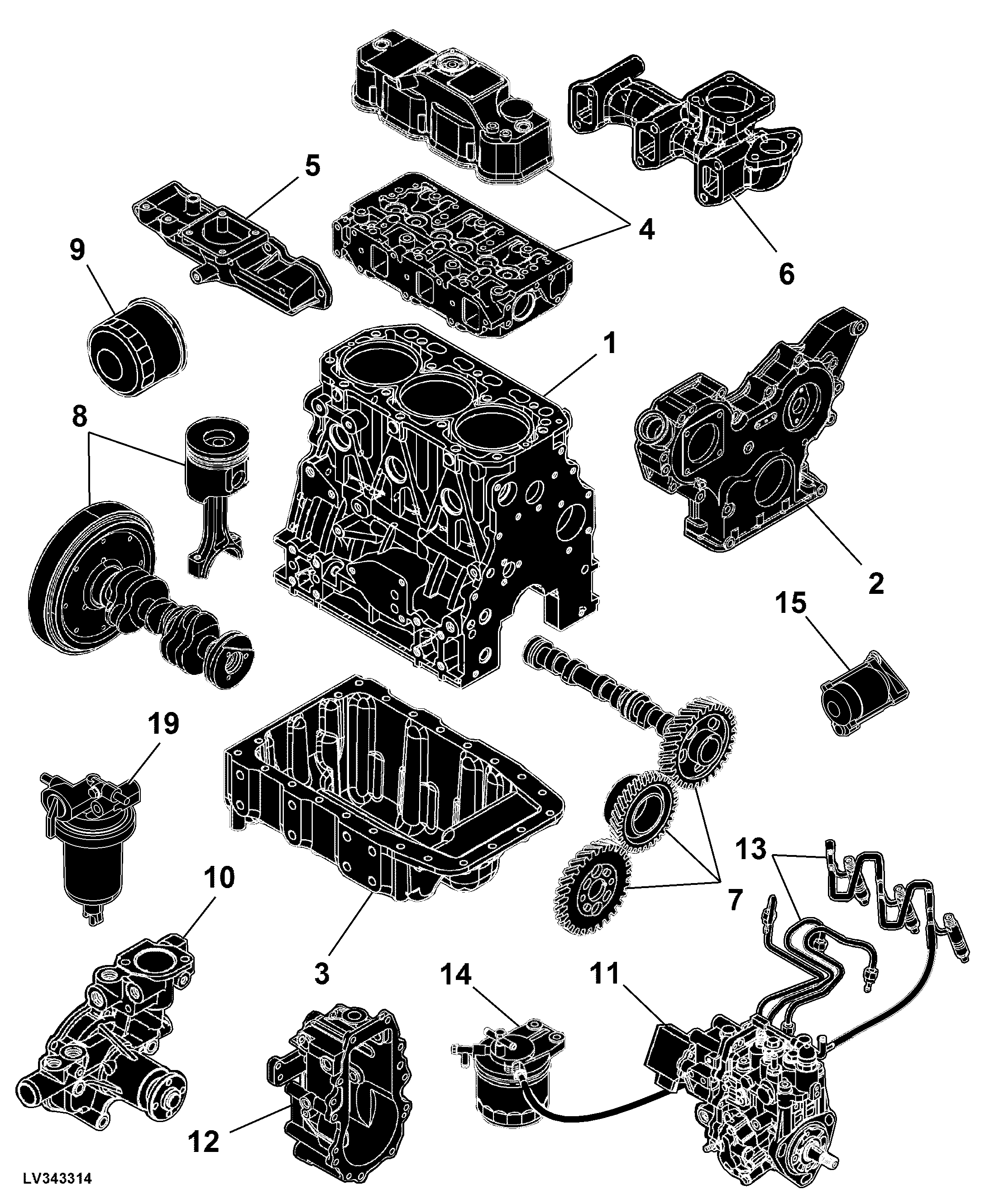 EN Engine AUC10564-ETN222329