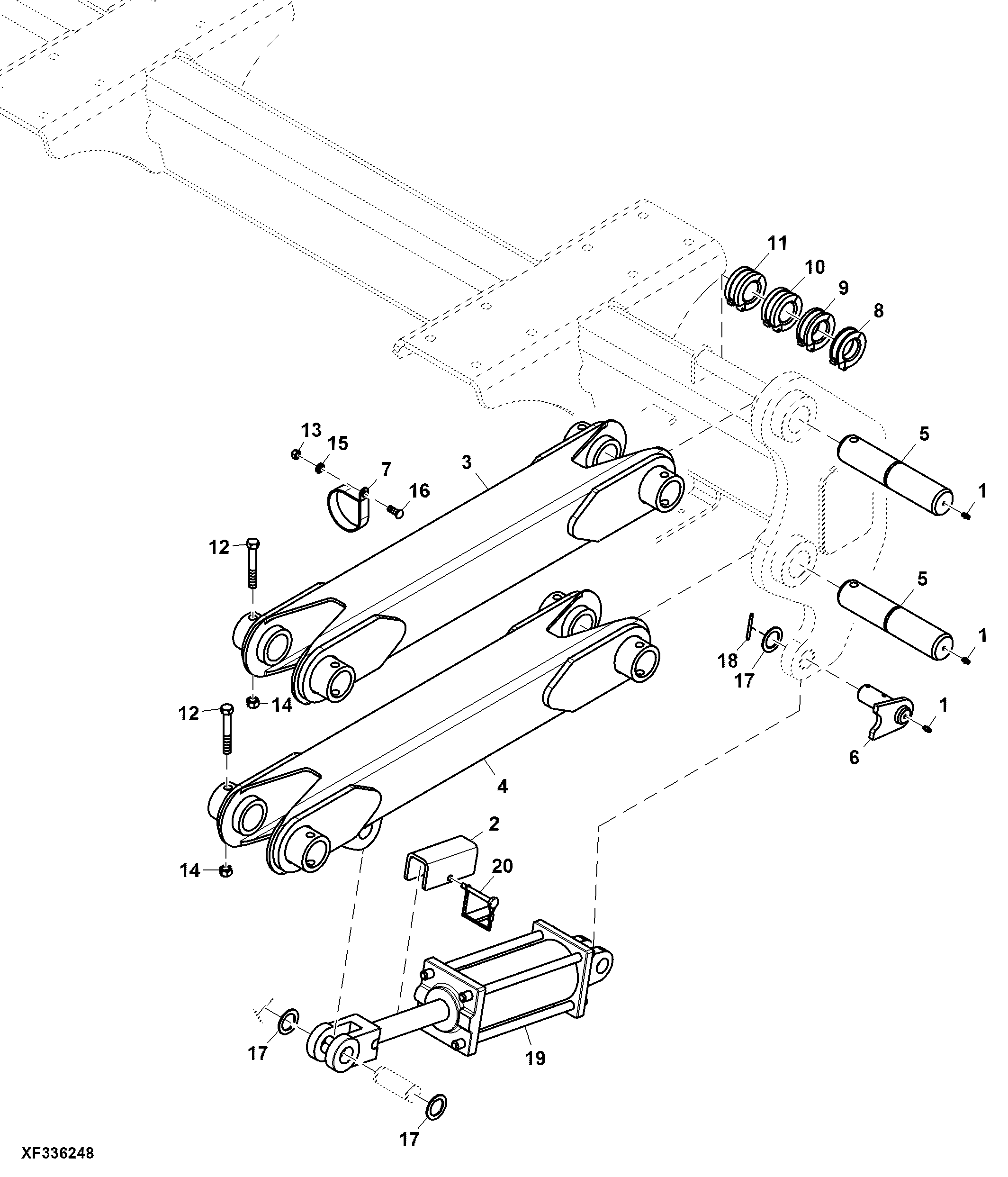 Vertical Fold Parallel Links, 1050, 1350 and 1800 GAL (189961 - )
