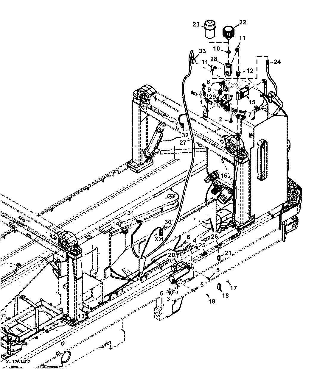 Vacuum Pump With Breather / Dryer (002518 - )