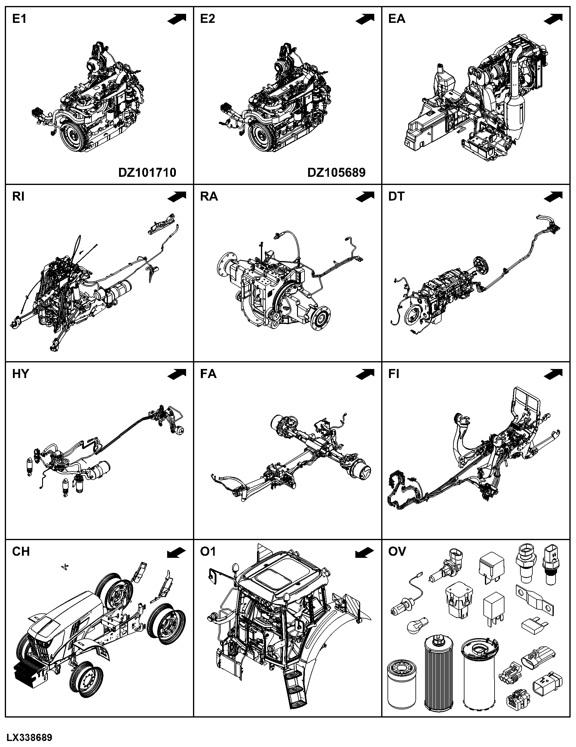 6175M Tractor (Europe Edition, Engine SN: 6068UXXXXXX)(Final Tier 4)