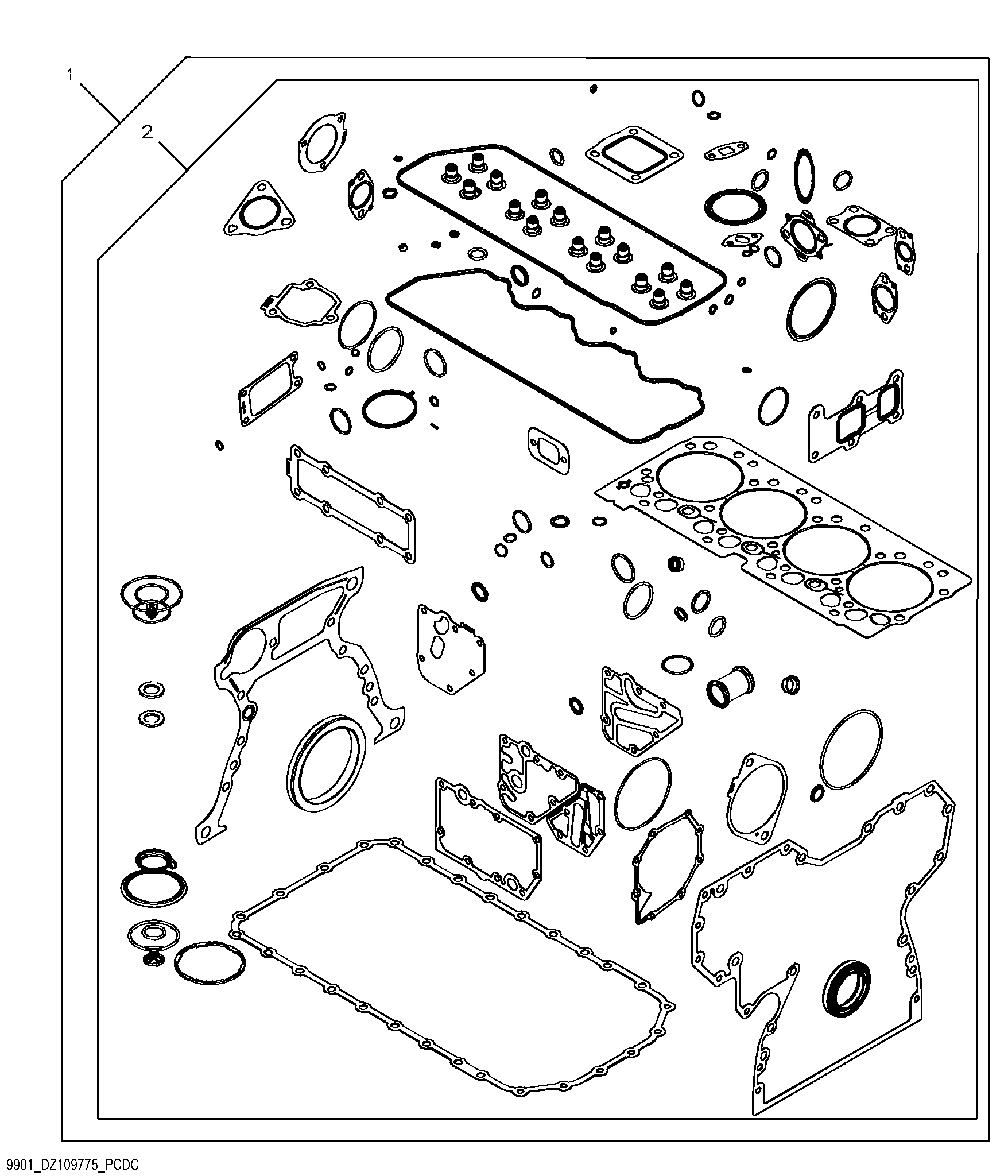 9901 Engine Overhaul Kit