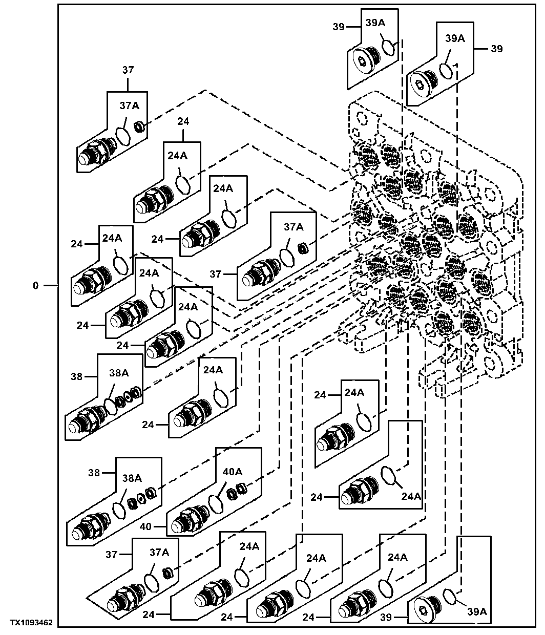 Pilot Signal Manifold, Pilot Controller Side