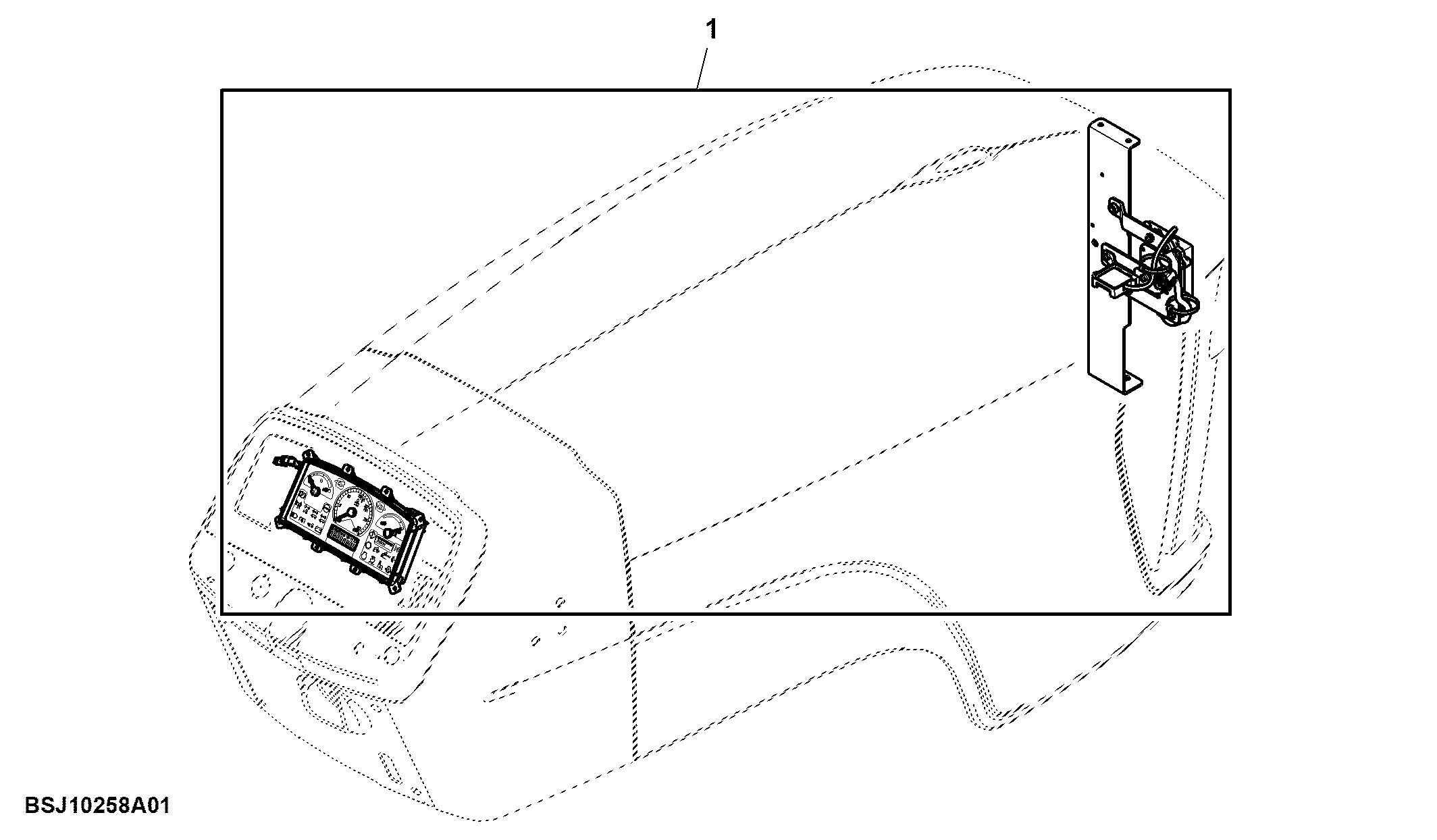 Attachment, Telematics Kit, Base 2100 RPM