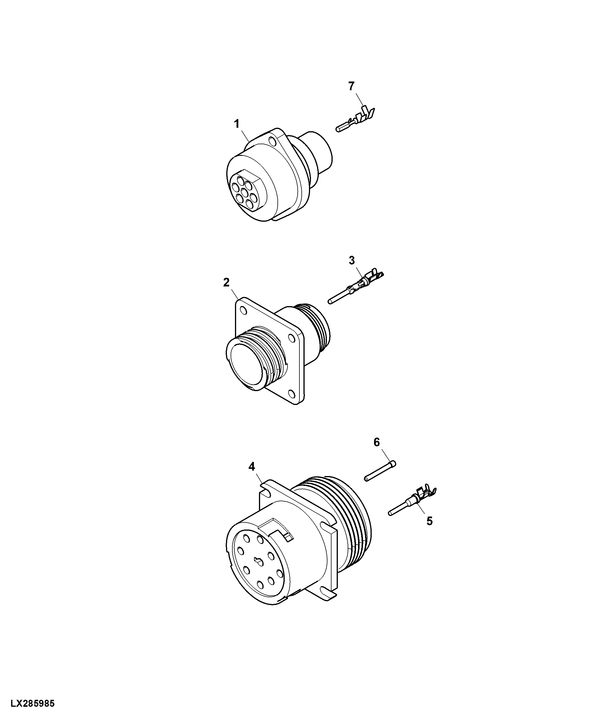 Sockets, Signal Interface / CAN Bus Outlet and Diagnositic