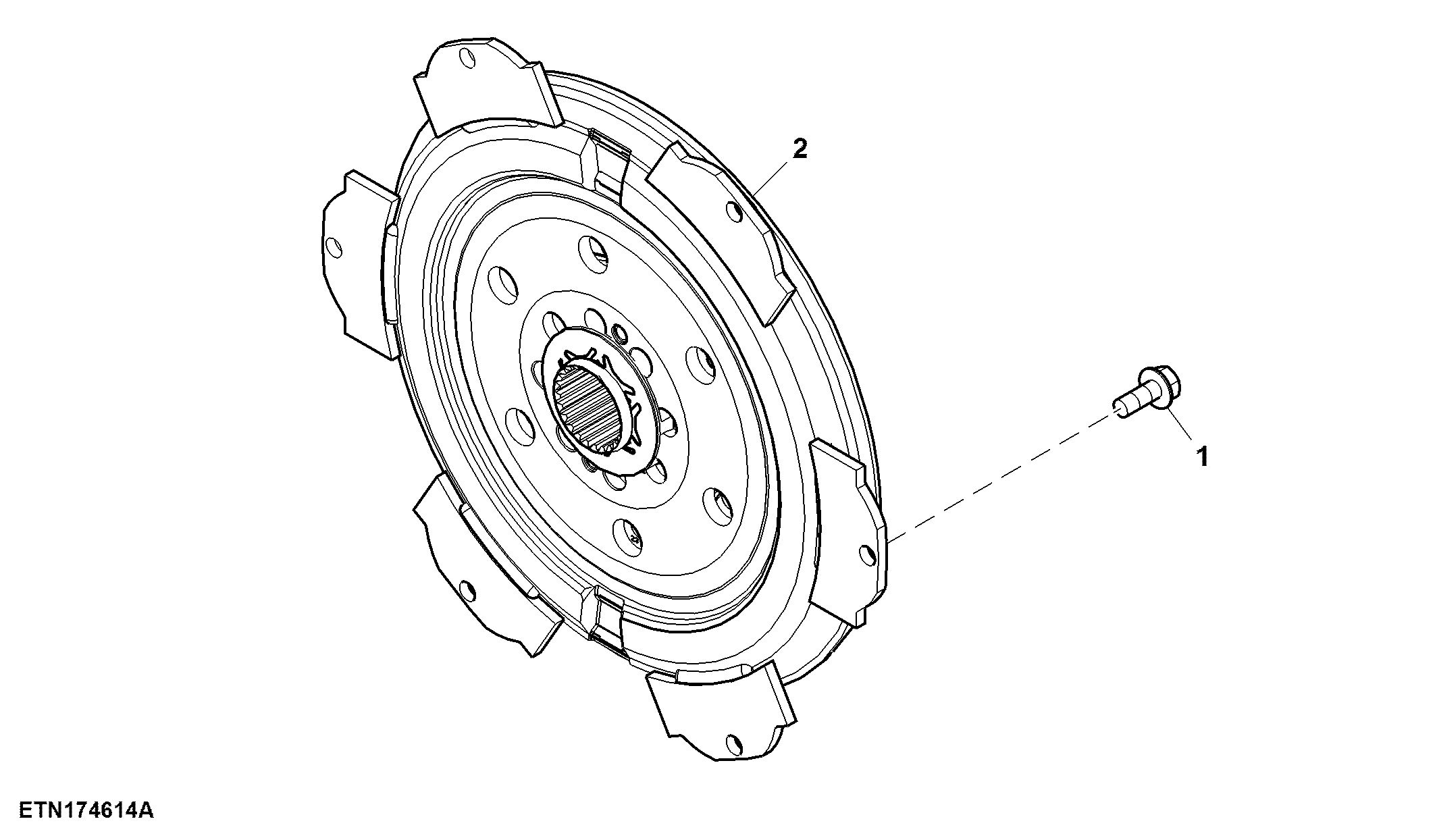 Torsional Damper, Wet Clutch