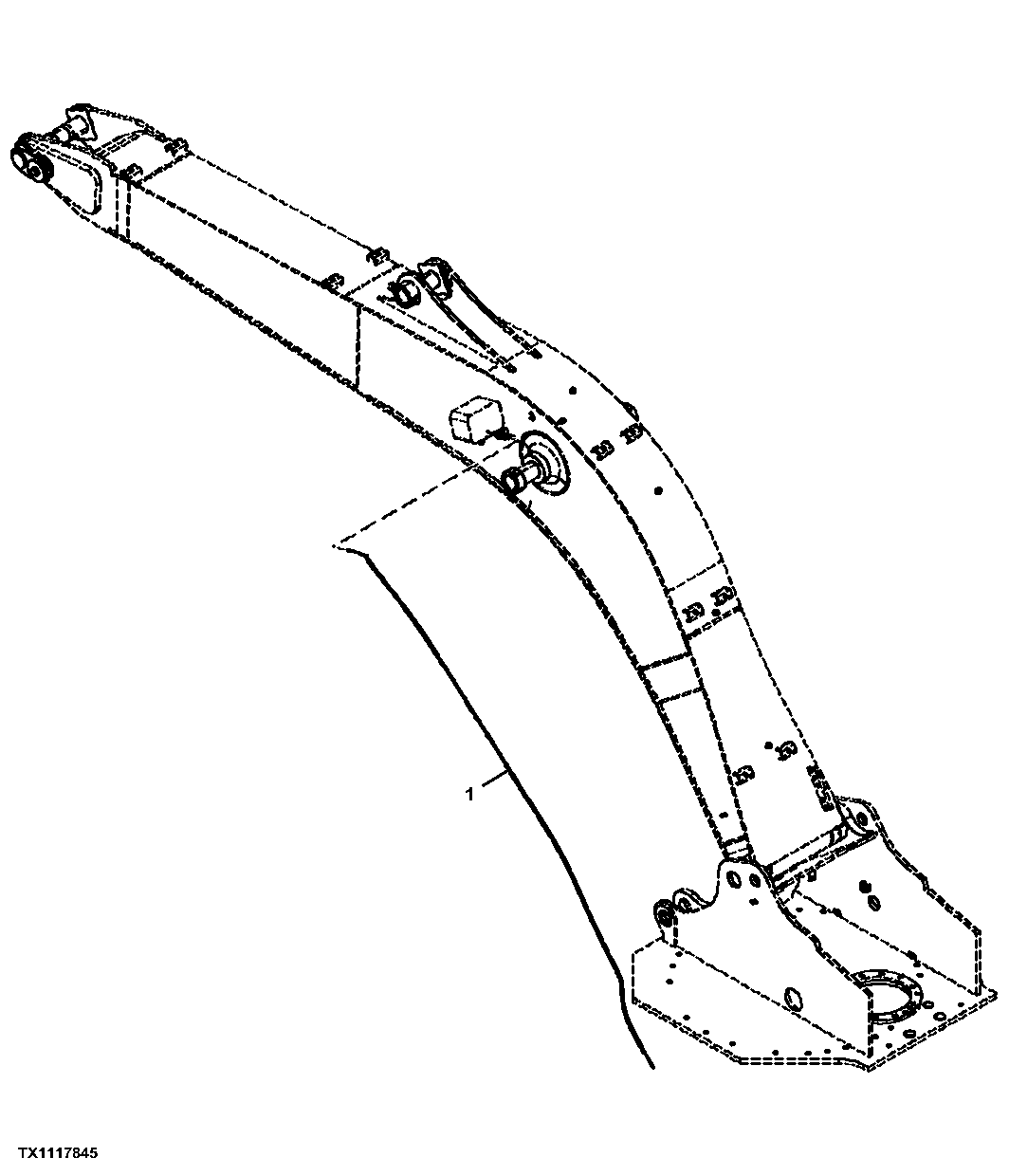 Boom Light Wiring Harness (Left)