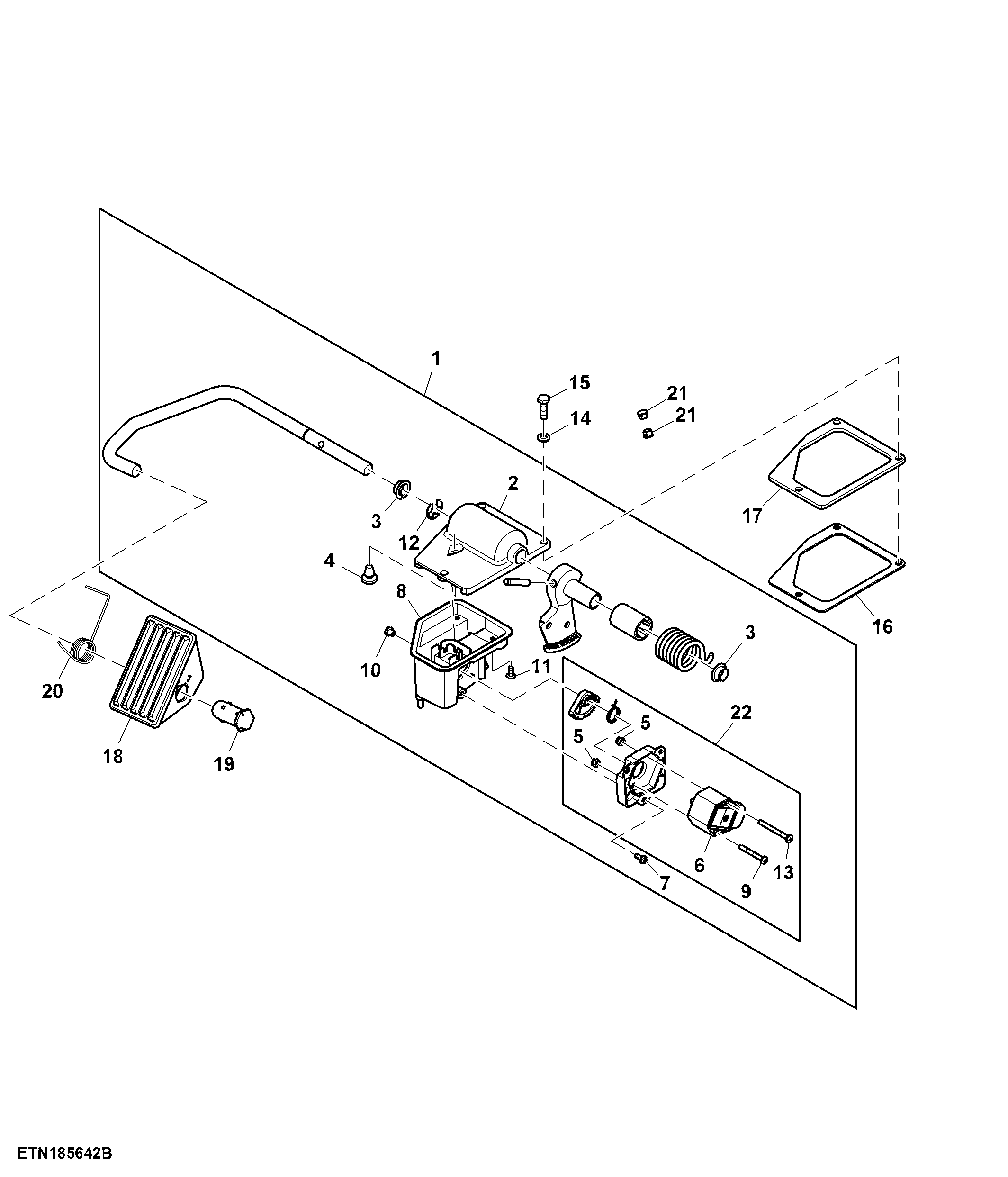 Electric Foot Throttle Control, PowerTech™ Electronic