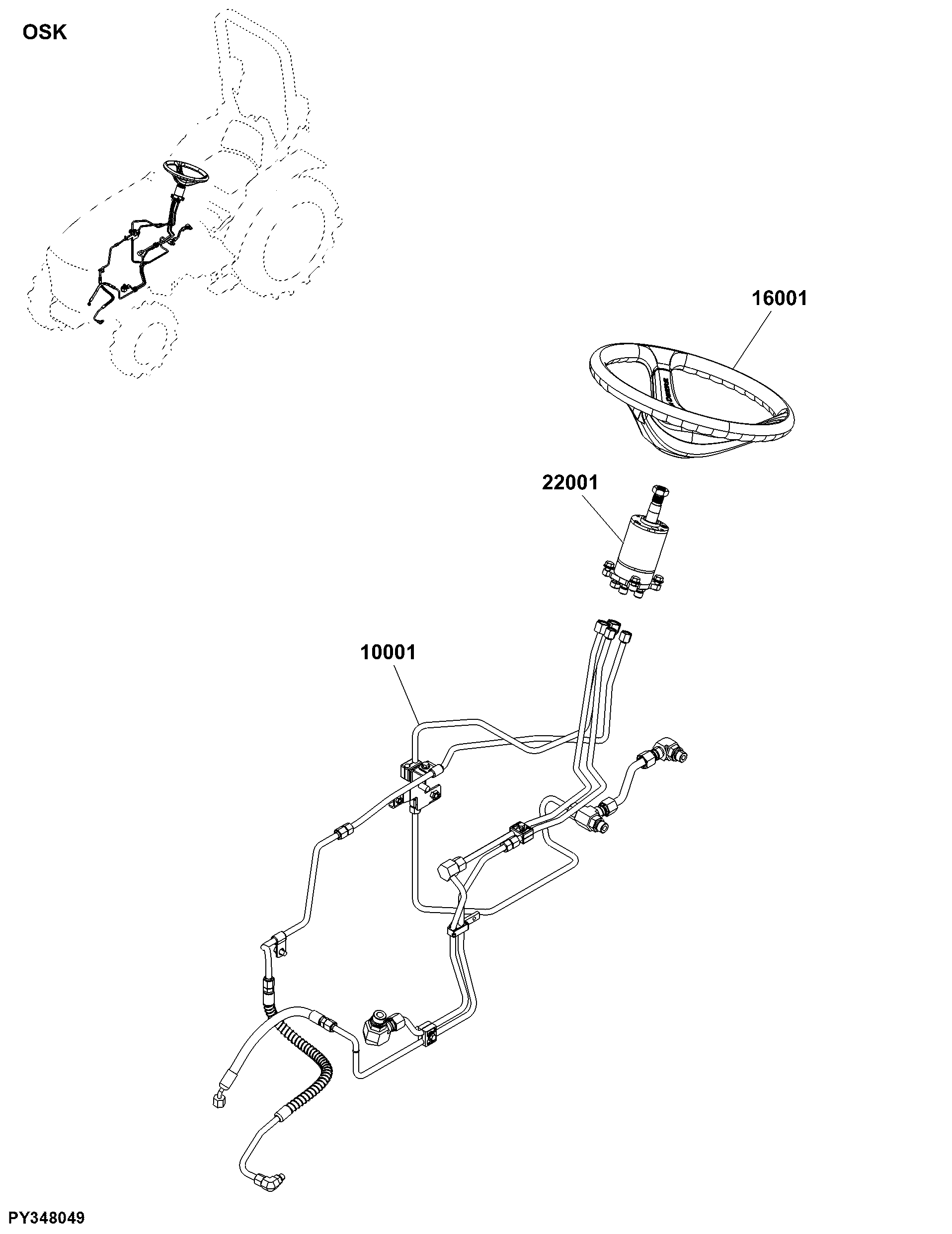 OSK Steering Controls