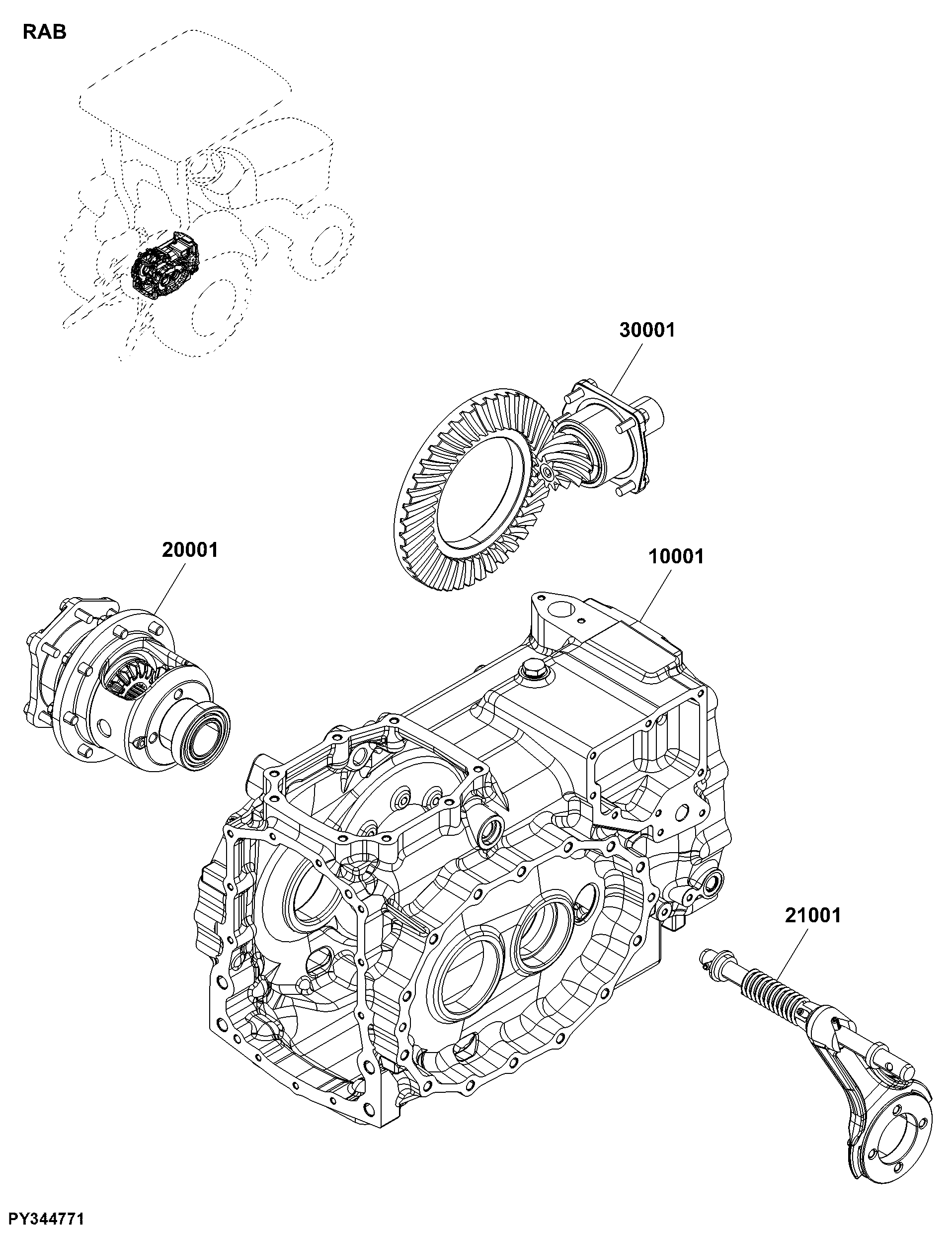 RAB Center, Rear Axle