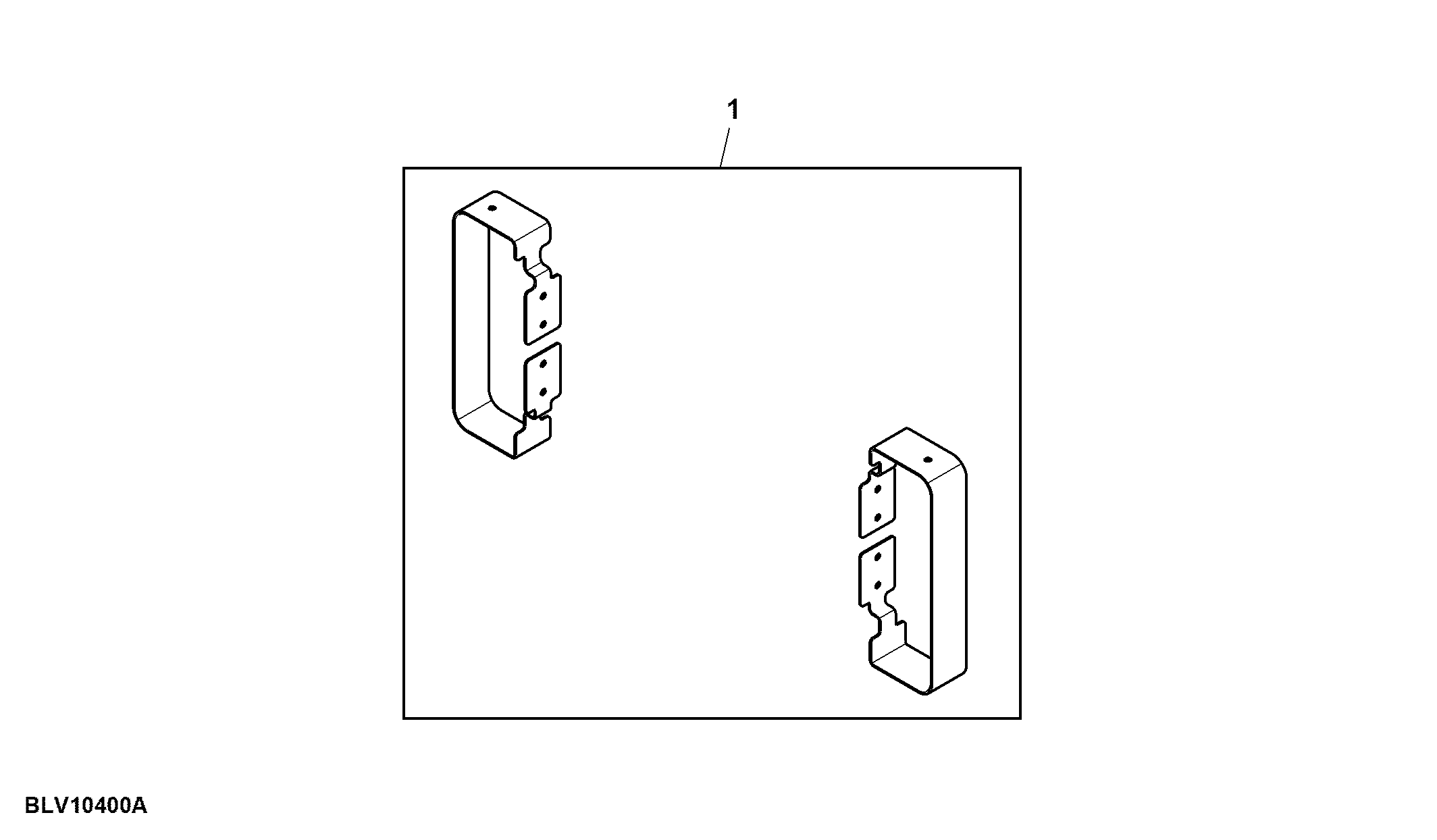 Attachment, ROPS Brush Guard, Warning Light