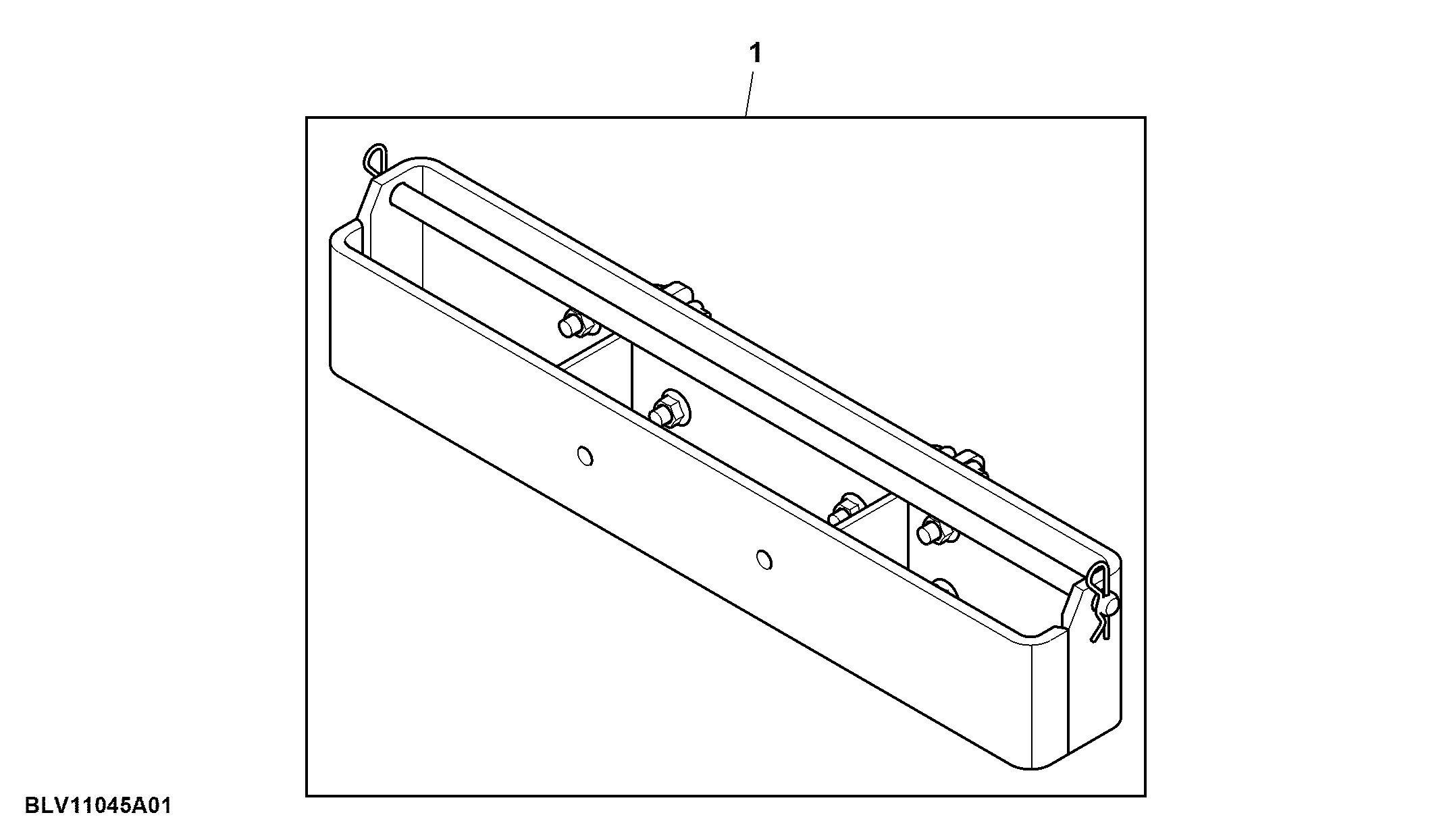 Attachment, Front Weight Bracket