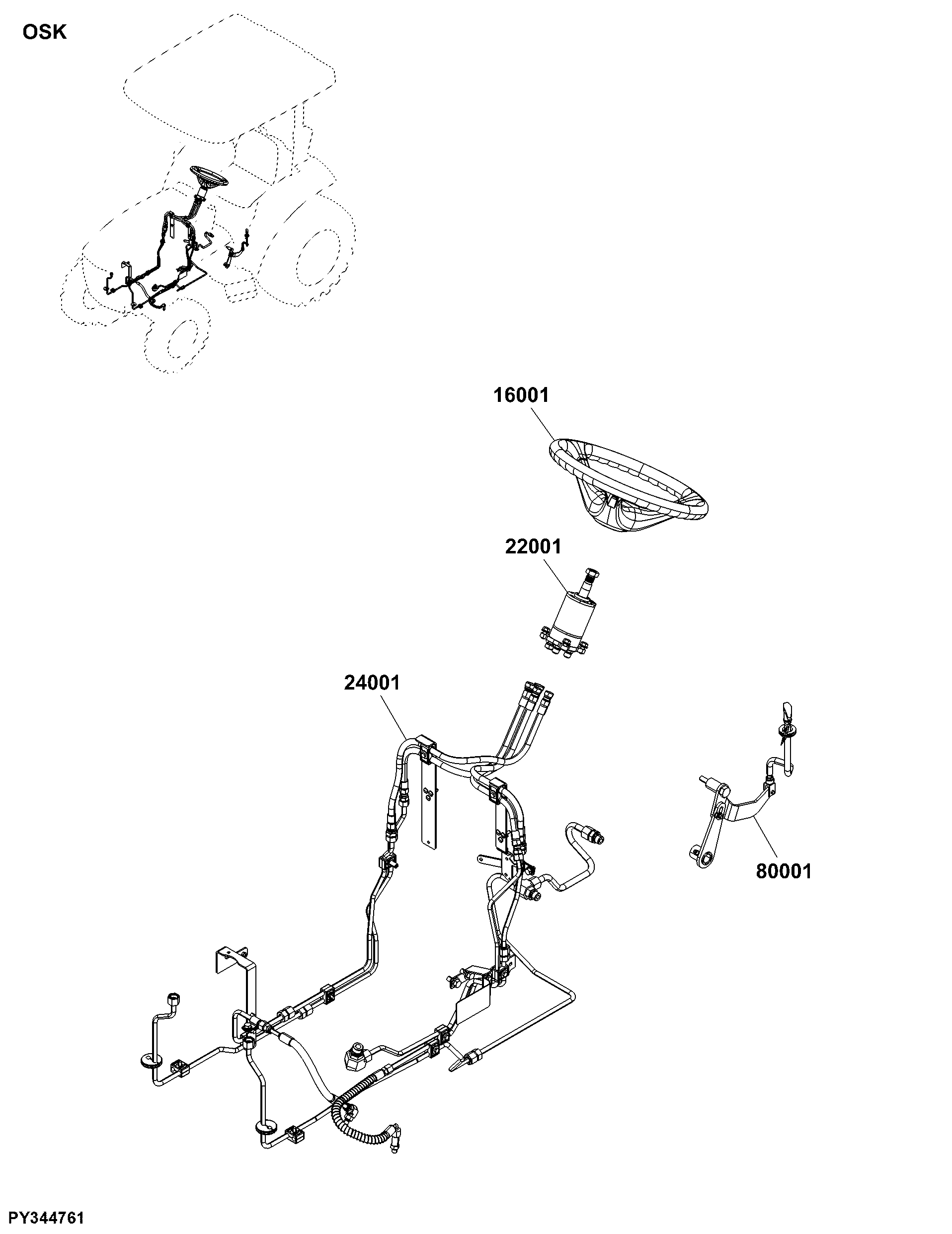 OSK Steering Controls