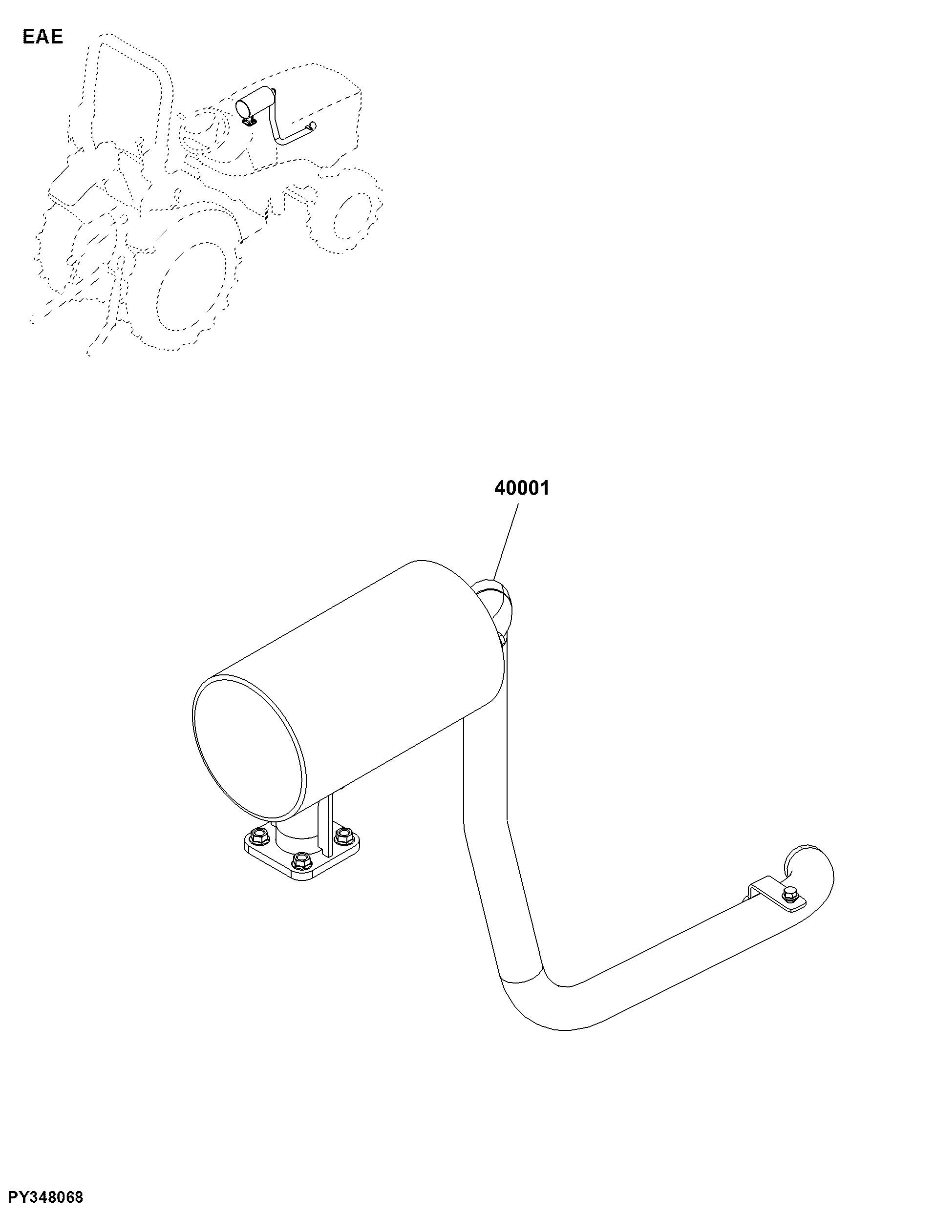 EAE Exhaust System, Engine Air
