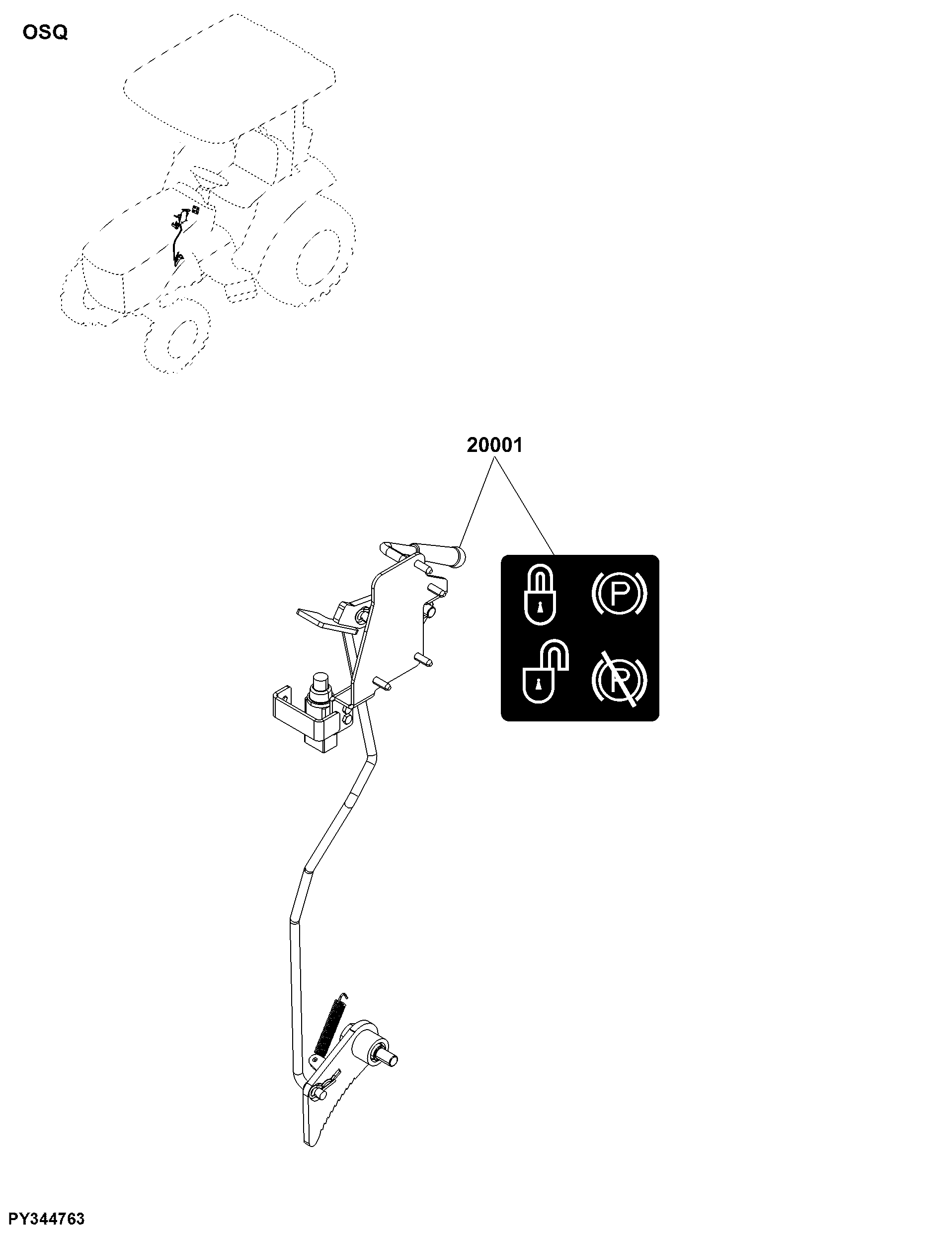 OSQ Secondary Brake Controls
