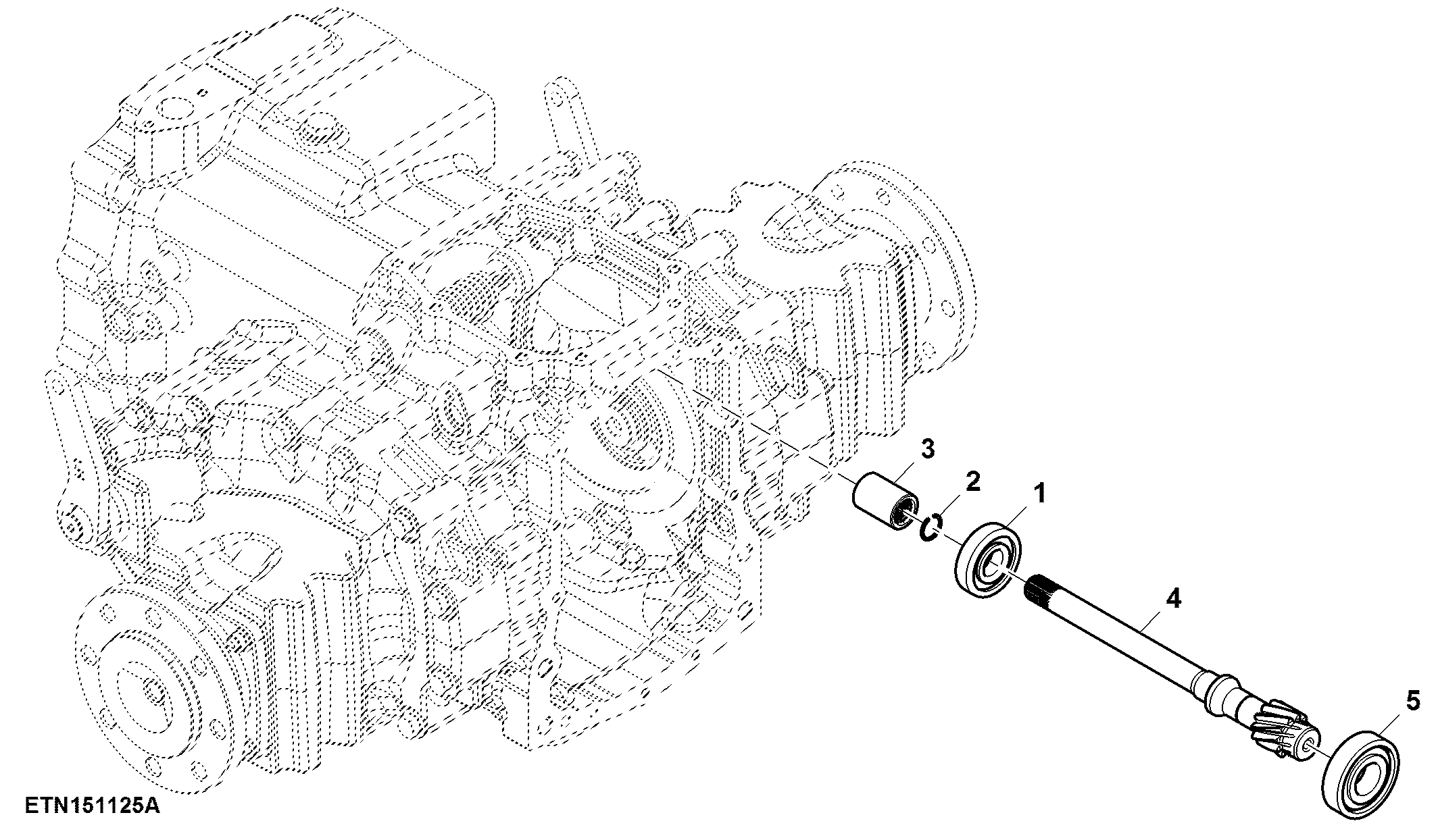 PTO Input Shaft