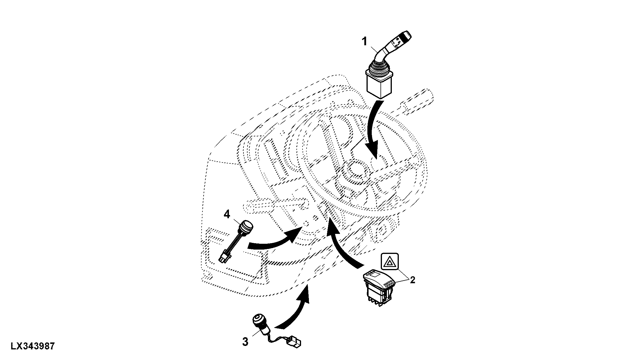 Dashboard Electrical Components, OOS