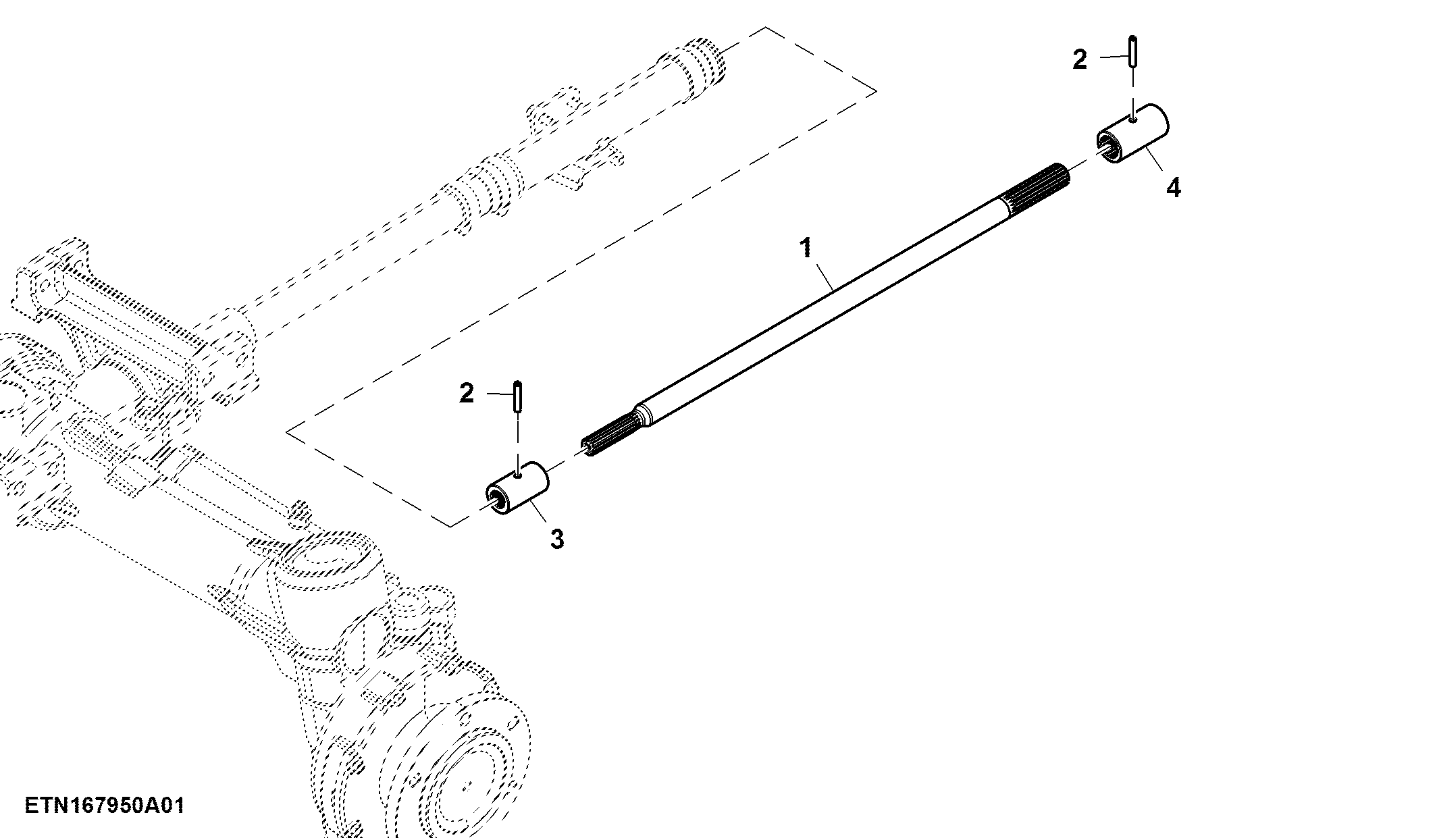 Front Axle Drive Shaft