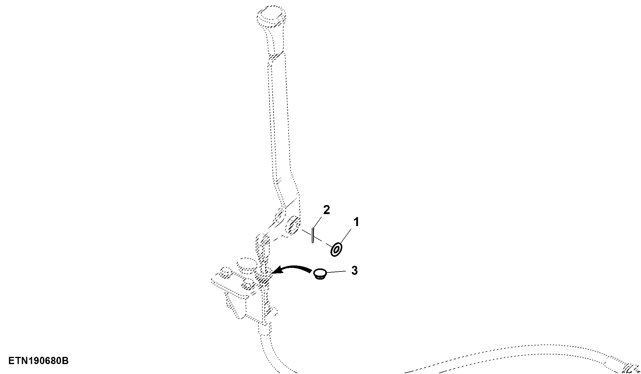Control Lever Plug, W/O Rear SCV