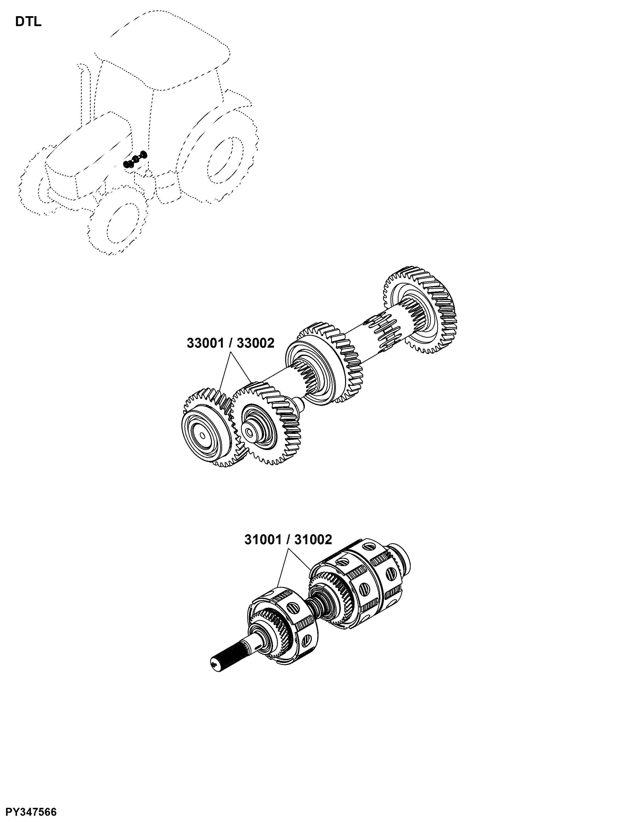 DTL Reverse Module and Assemblies