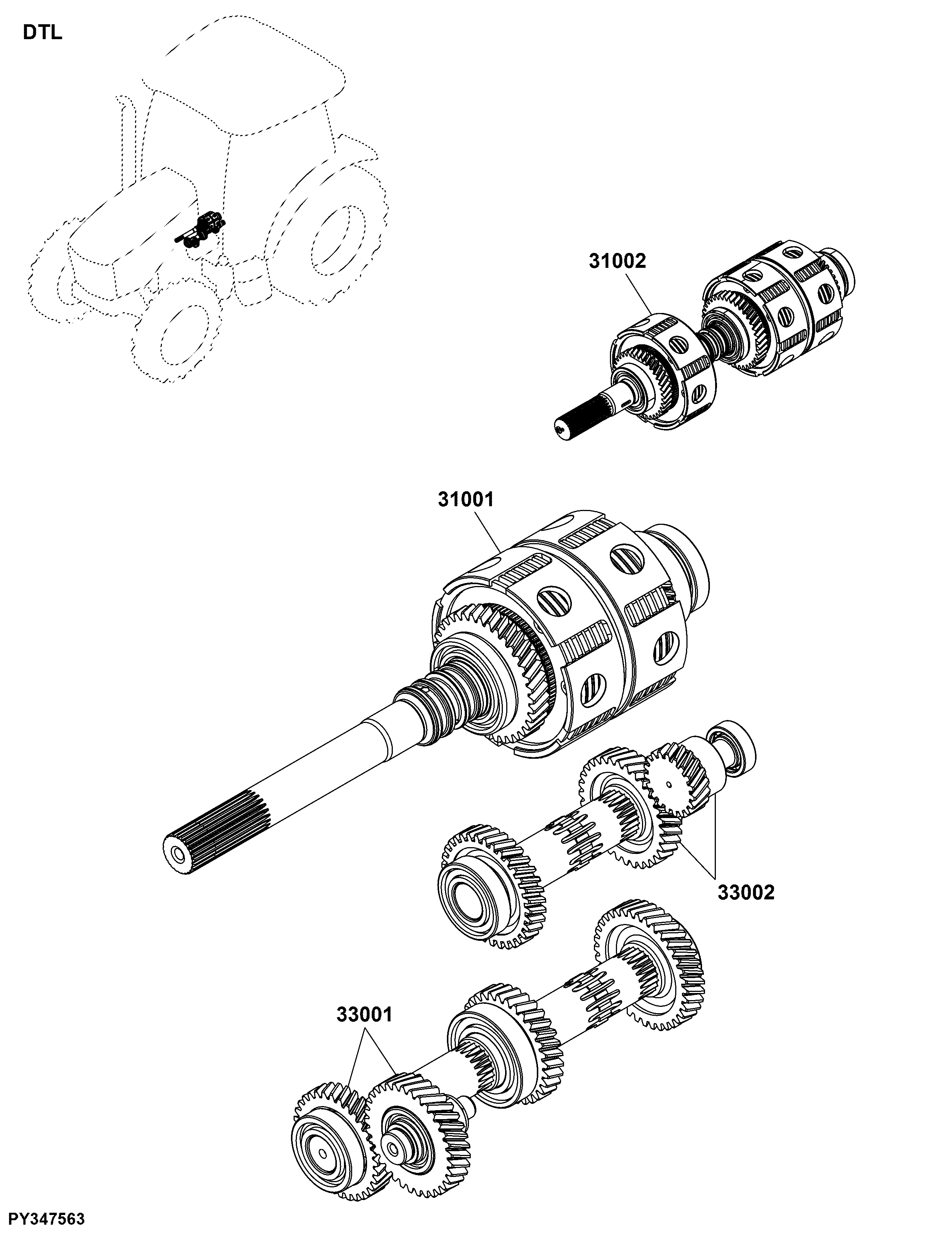 DTL Reverse Module and Assemblies